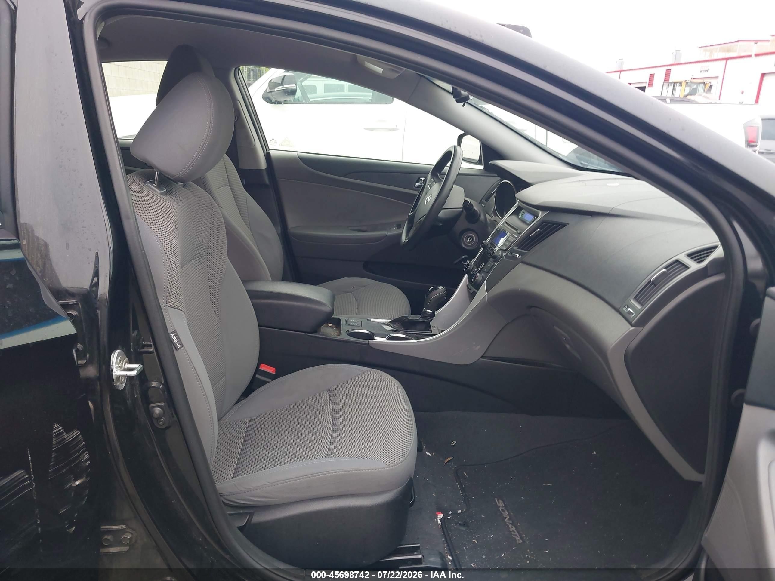 2013 Hyundai Sonata Gls Black vin: 5NPEB4AC2DH538899