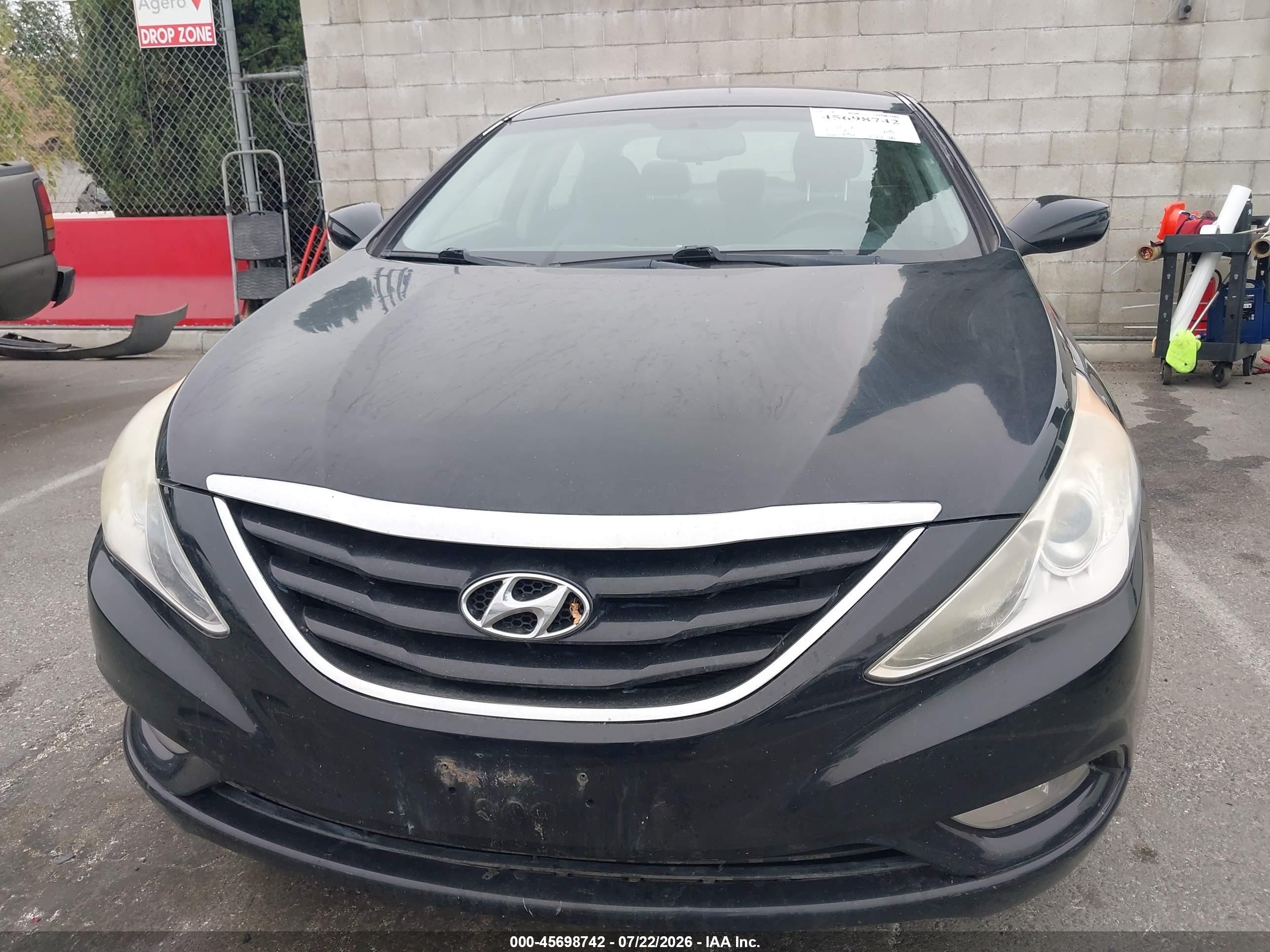 2013 Hyundai Sonata Gls Black vin: 5NPEB4AC2DH538899
