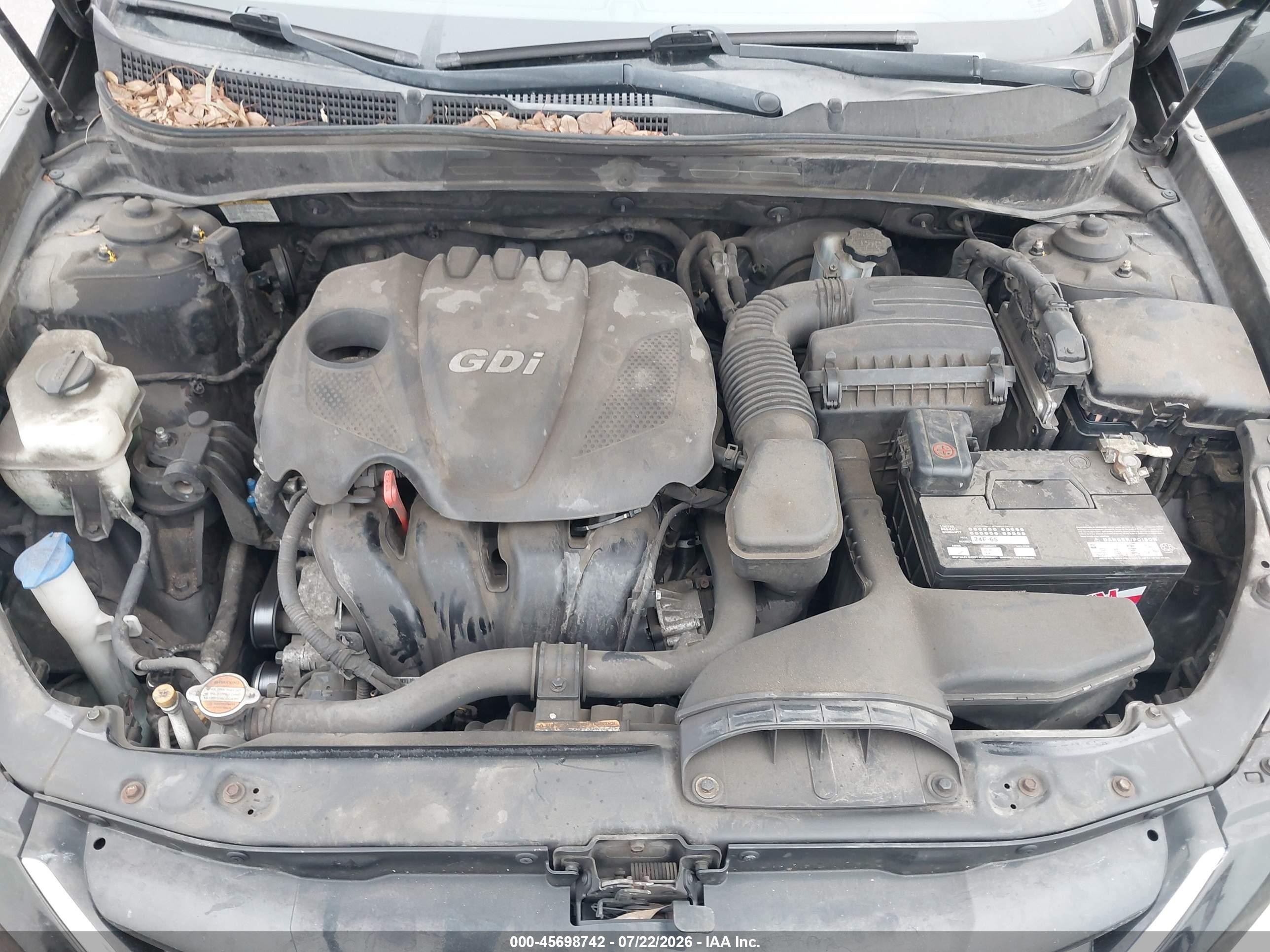 2013 Hyundai Sonata Gls Black vin: 5NPEB4AC2DH538899