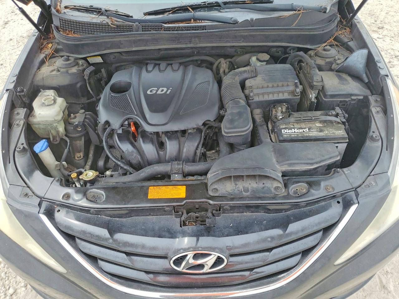 2013 Hyundai Sonata Gls Black vin: 5NPEB4AC2DH543309
