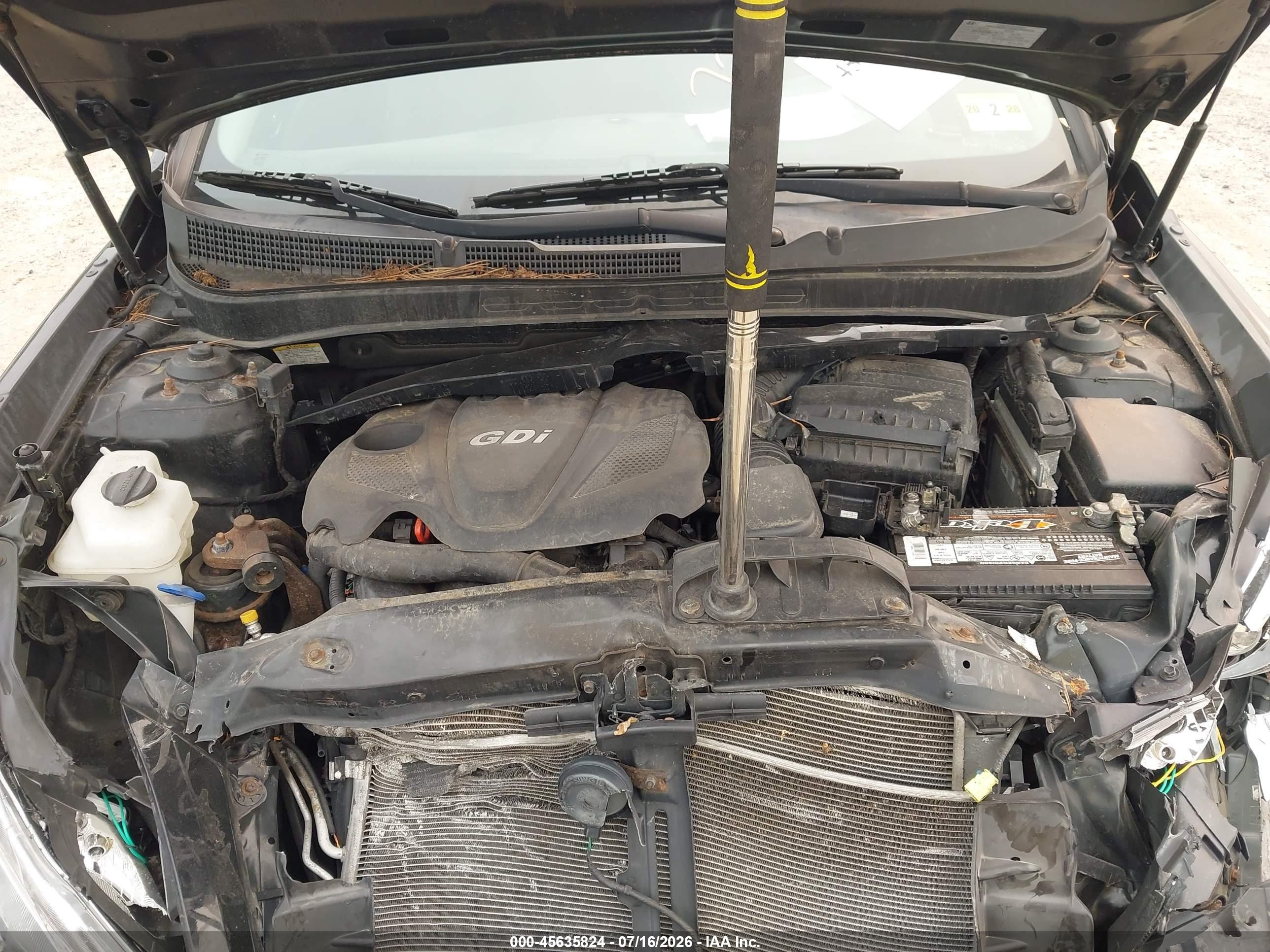 2013 Hyundai Sonata Gls Black vin: 5NPEB4AC2DH552429