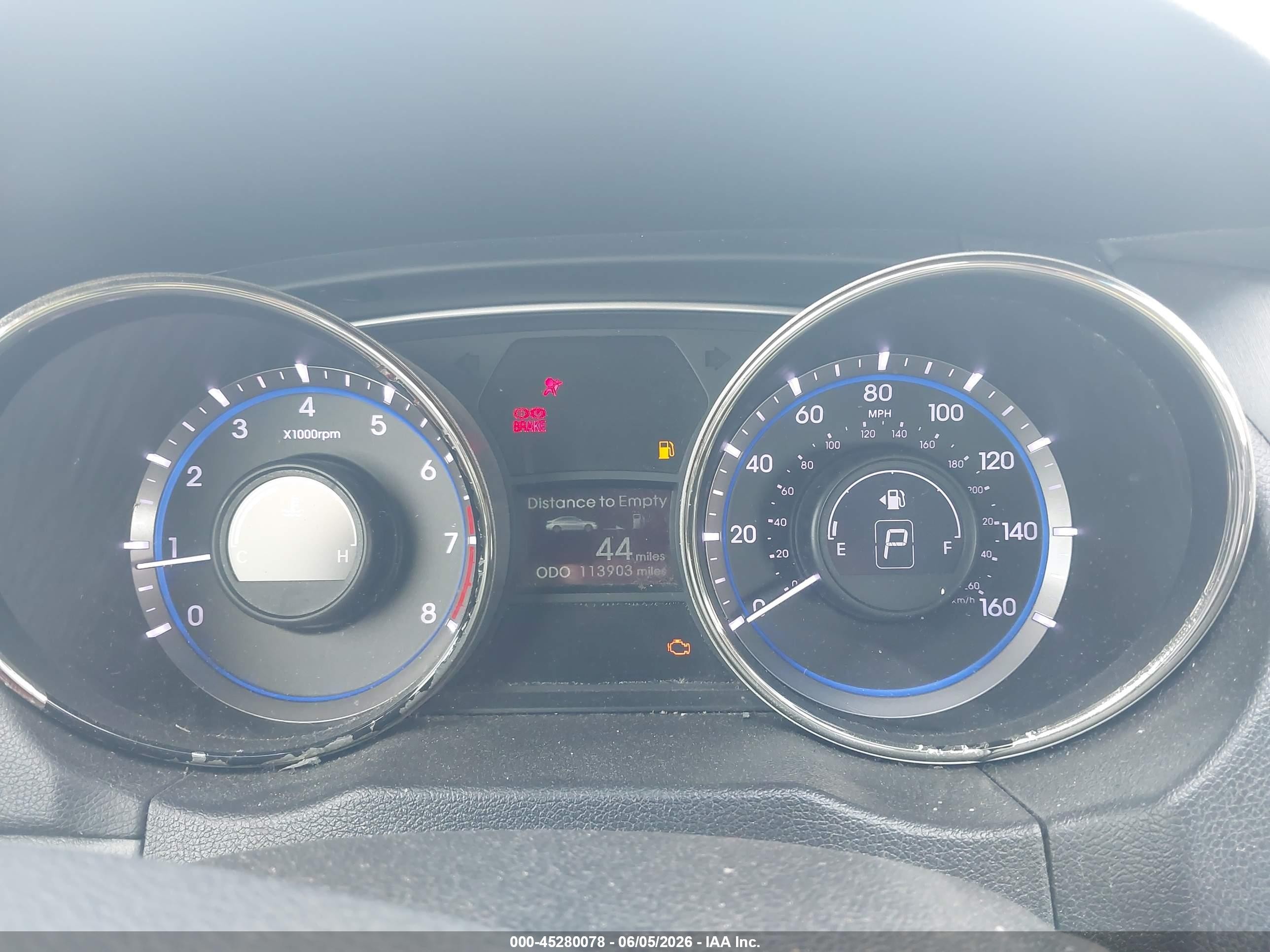 2013 Hyundai Sonata Gls Gray vin: 5NPEB4AC2DH560093