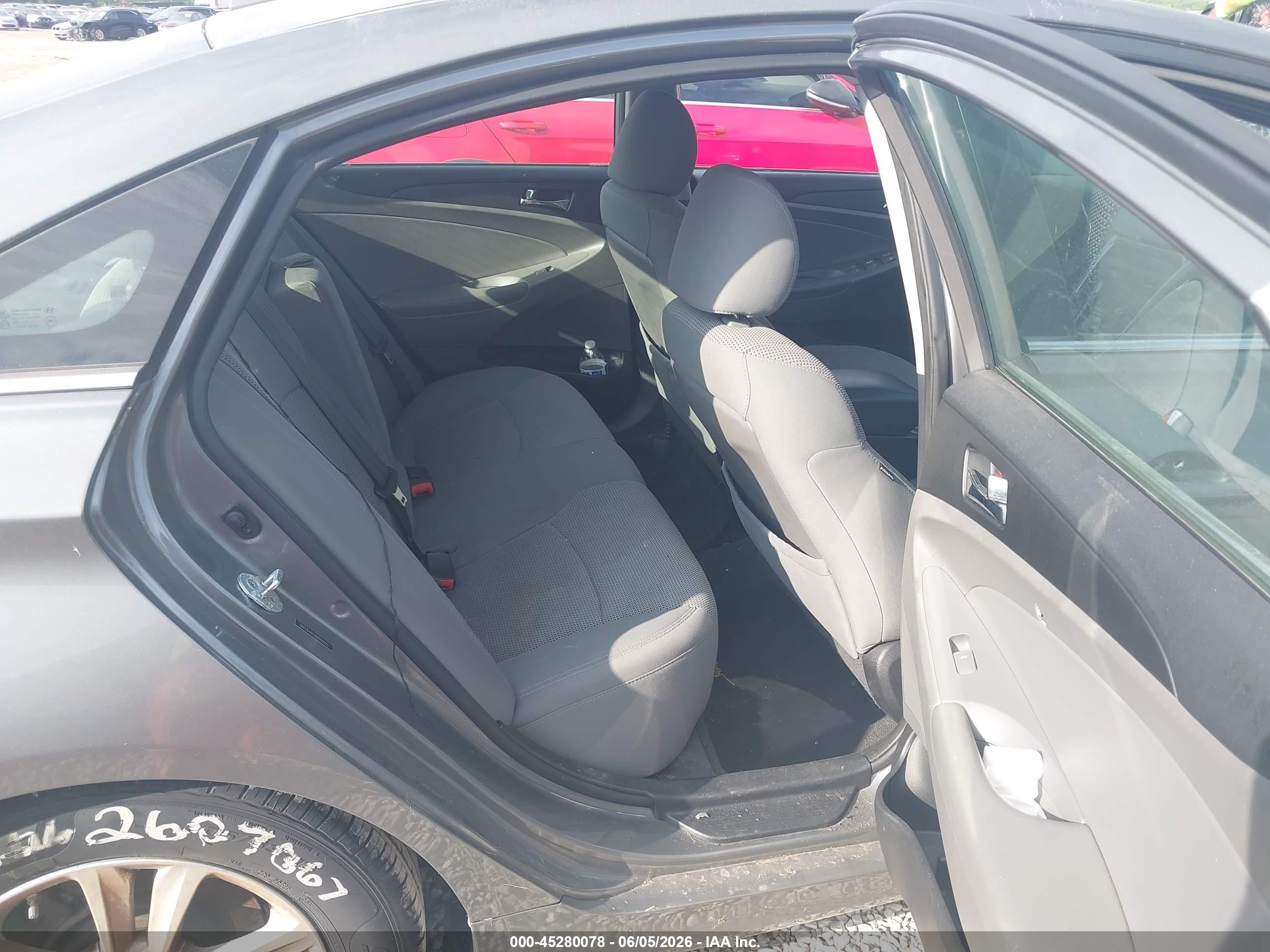 2013 Hyundai Sonata Gls Gray vin: 5NPEB4AC2DH560093