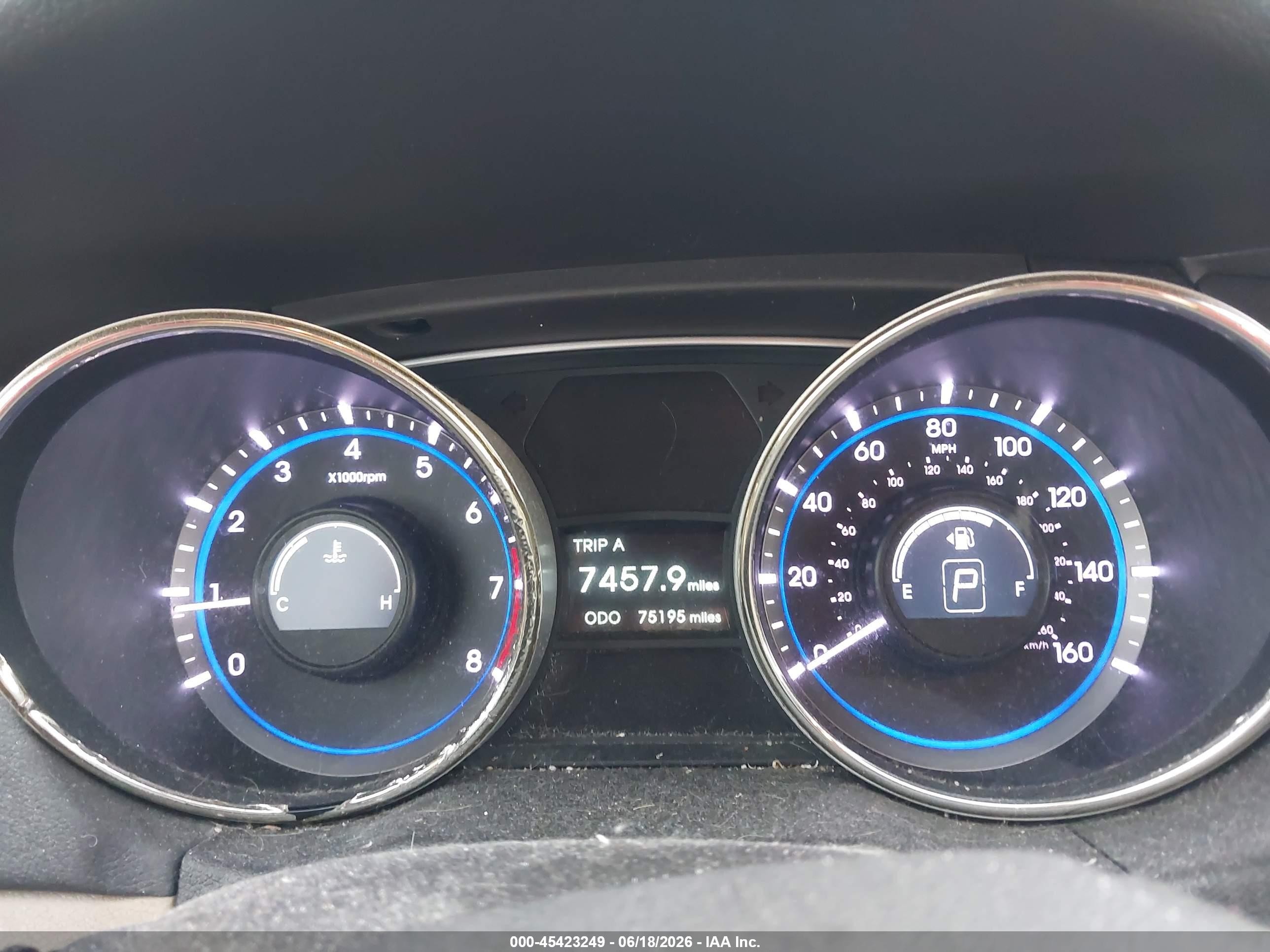 2013 Hyundai Sonata Gls Black vin: 5NPEB4AC2DH565620