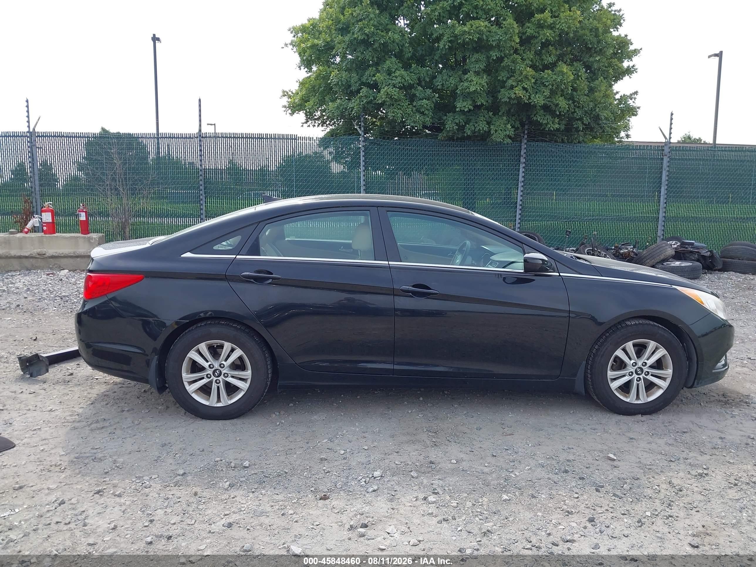 2013 Hyundai Sonata Gls Black vin: 5NPEB4AC2DH565620