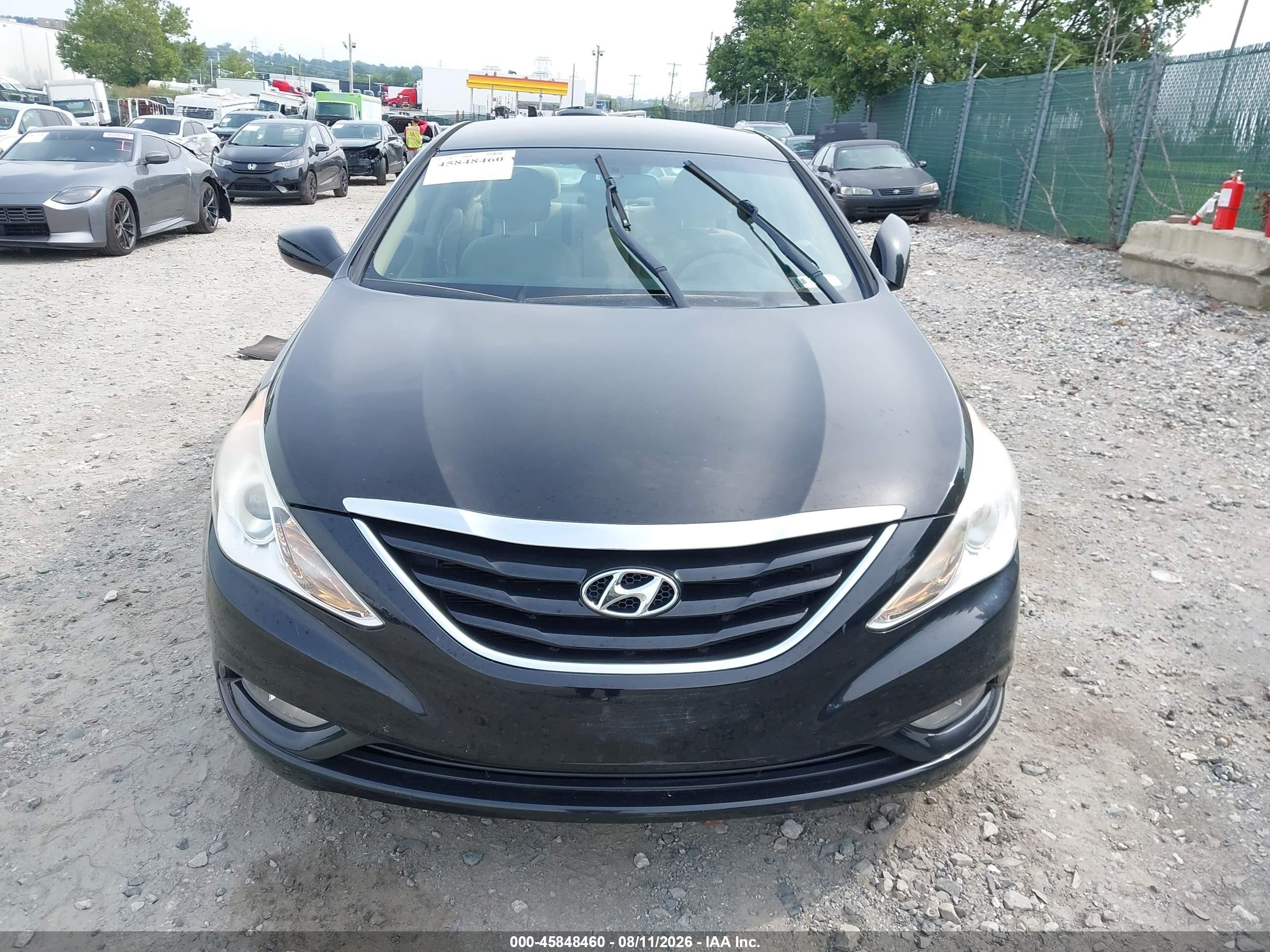 2013 Hyundai Sonata Gls Black vin: 5NPEB4AC2DH565620