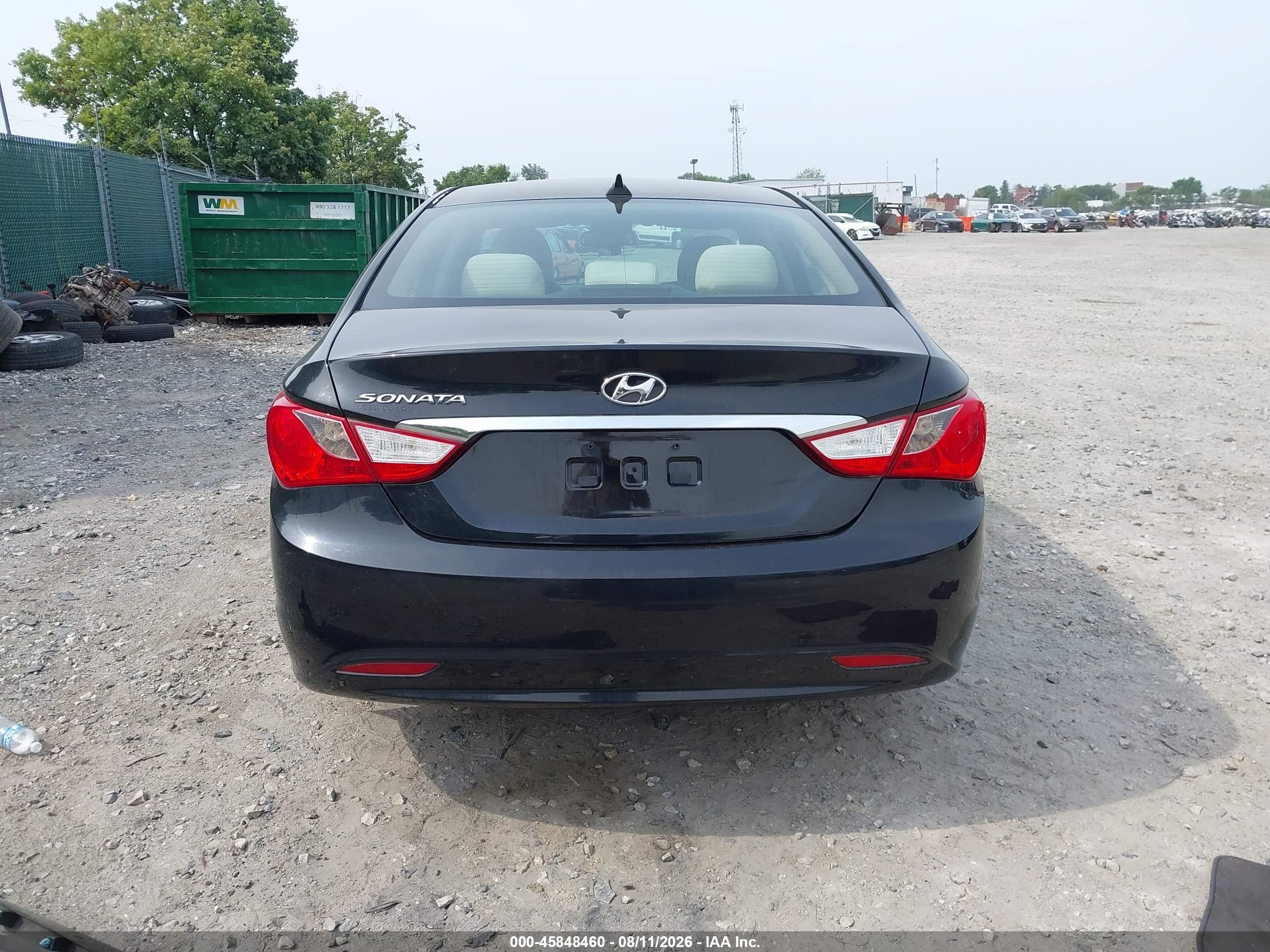 2013 Hyundai Sonata Gls Black vin: 5NPEB4AC2DH565620