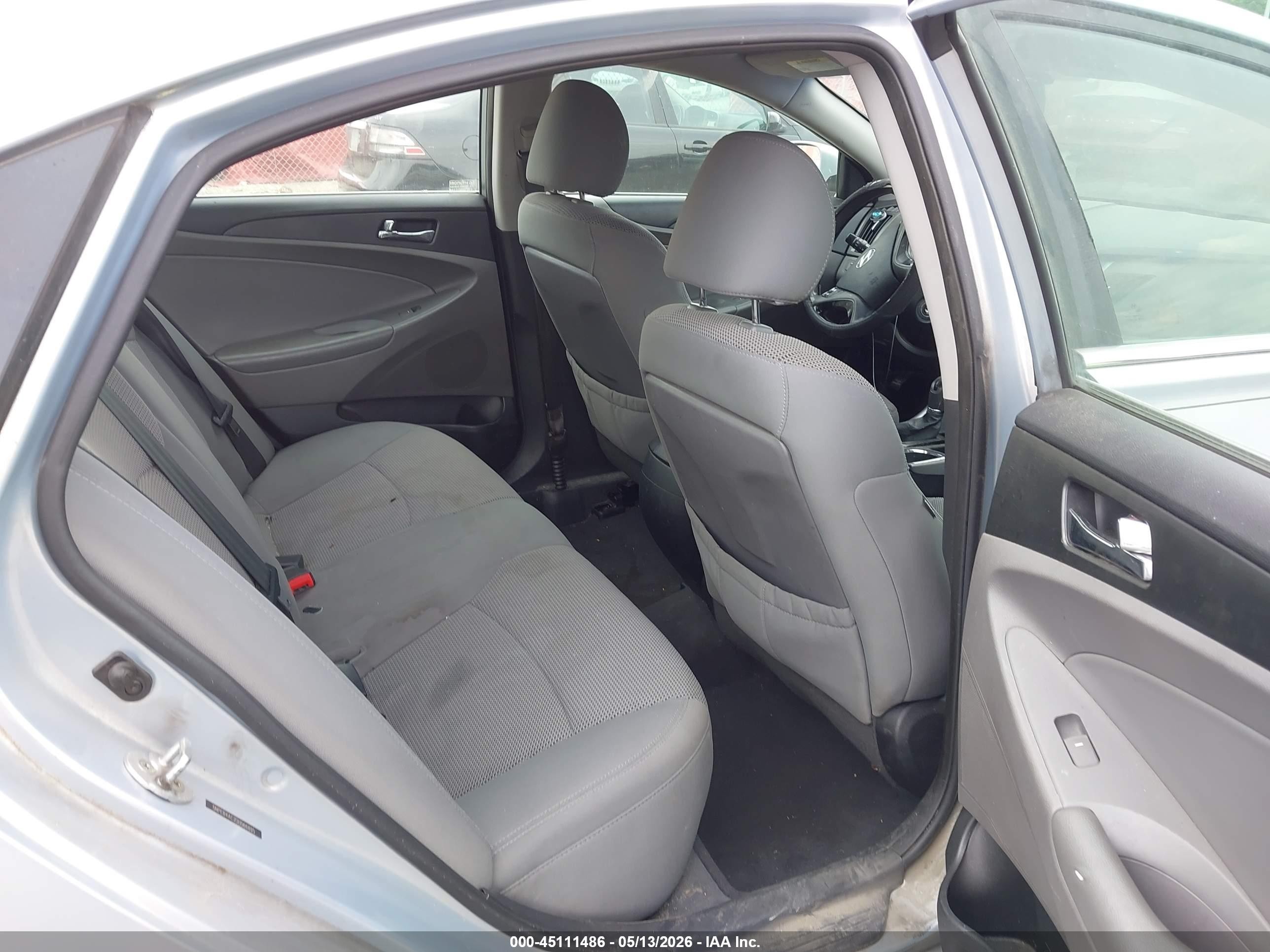 2013 Hyundai Sonata Gls Light Blue vin: 5NPEB4AC2DH566895
