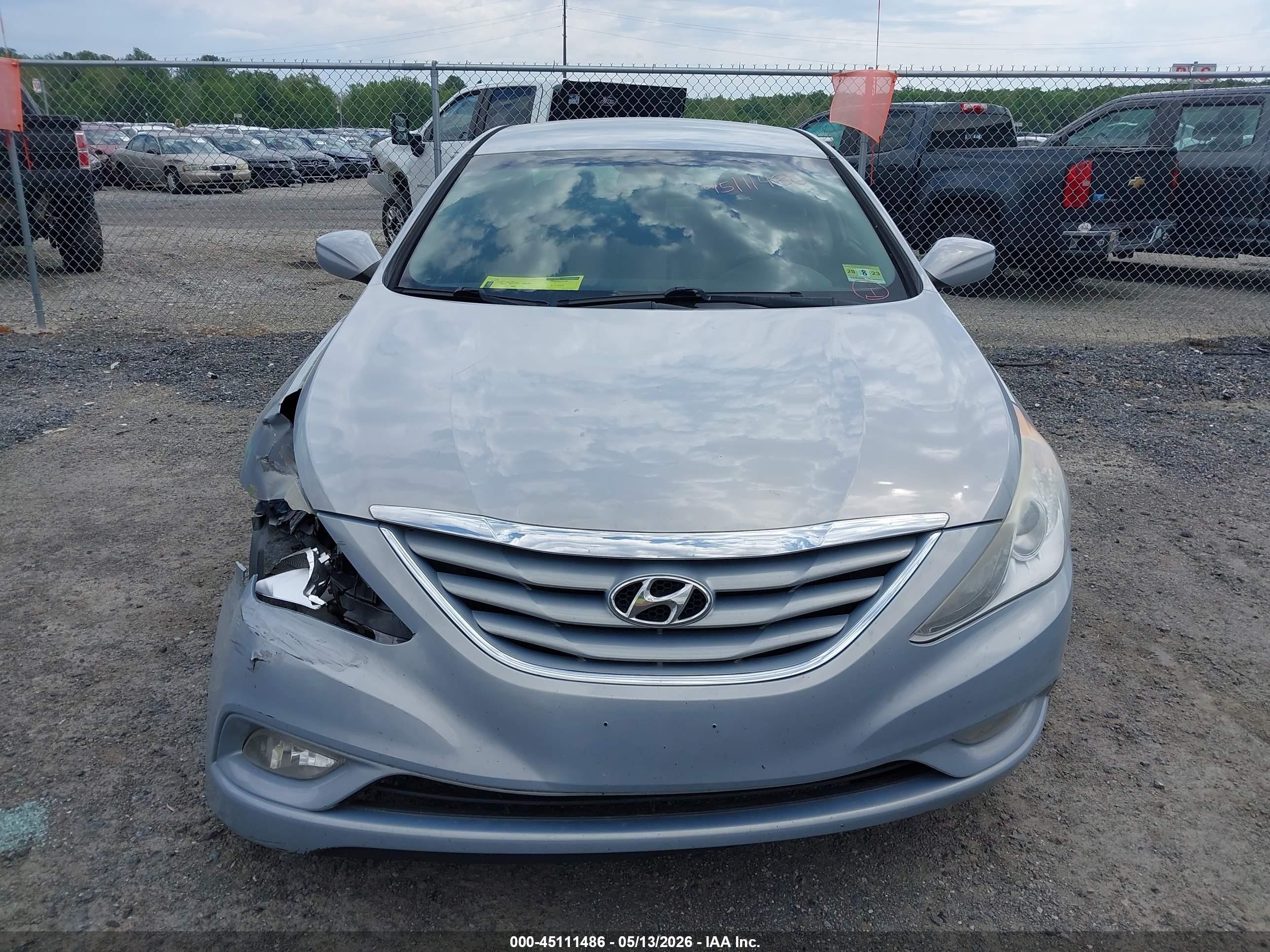 2013 Hyundai Sonata Gls Light Blue vin: 5NPEB4AC2DH566895