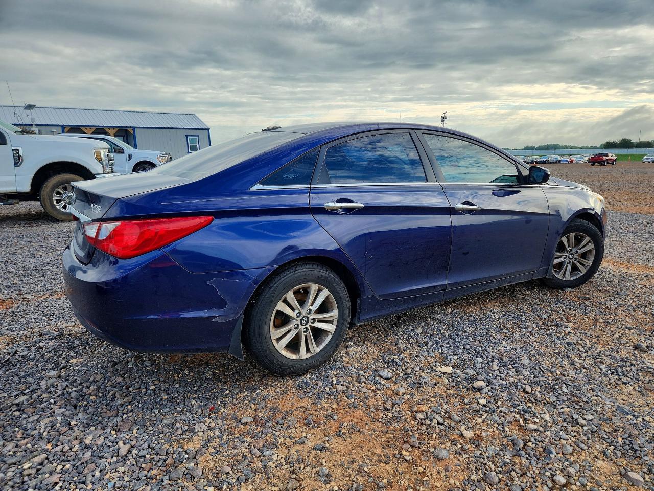 2013 Hyundai Sonata Gls Синий vin: 5NPEB4AC2DH577329