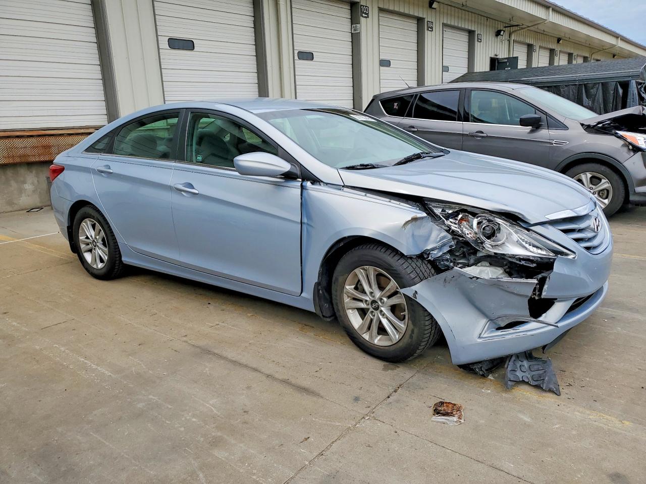 2013 Hyundai Sonata Gls Бирюзовый vin: 5NPEB4AC2DH587164