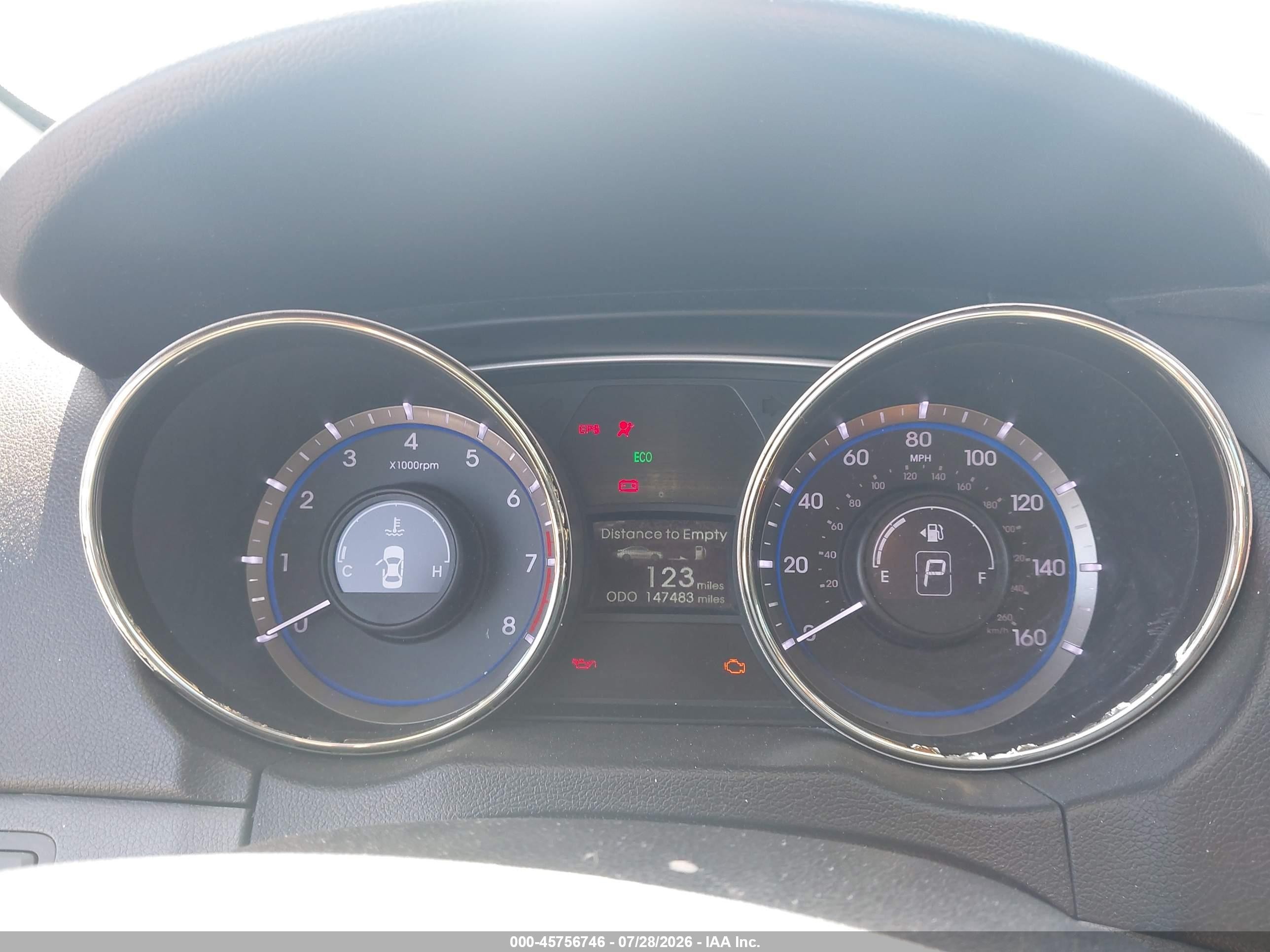 2013 Hyundai Sonata Gls Black vin: 5NPEB4AC2DH594115