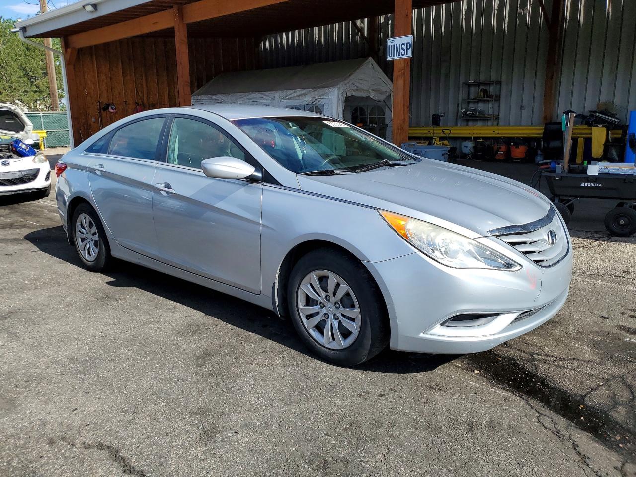 2013 Hyundai Sonata Gls Серебряный vin: 5NPEB4AC2DH603444
