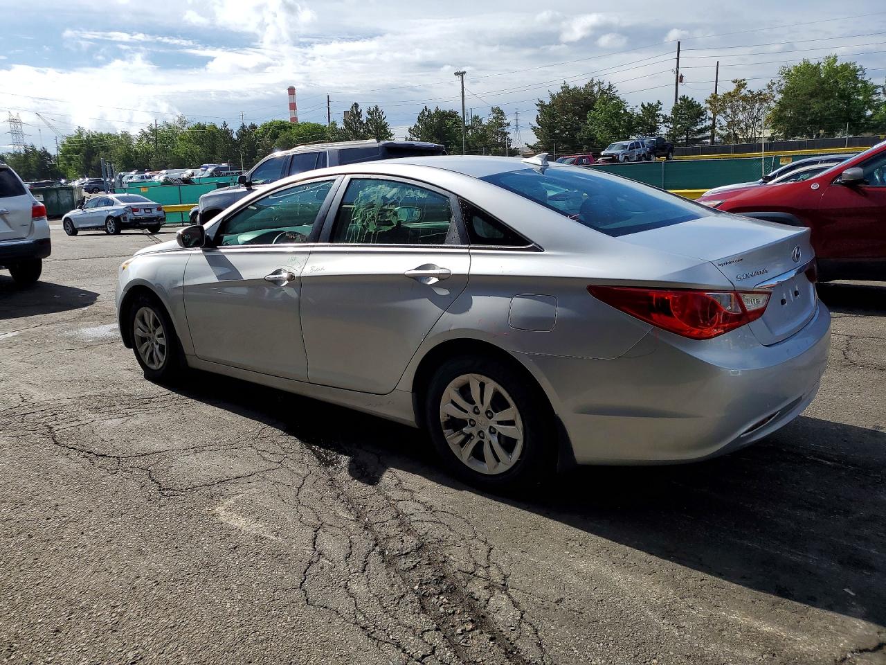 2013 Hyundai Sonata Gls Серебряный vin: 5NPEB4AC2DH603444