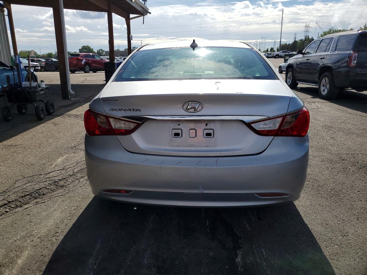 2013 Hyundai Sonata Gls Серебряный vin: 5NPEB4AC2DH603444