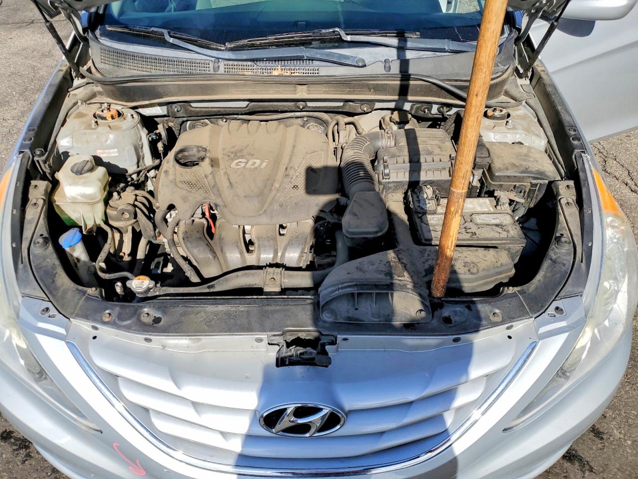2013 Hyundai Sonata Gls Серебряный vin: 5NPEB4AC2DH603444