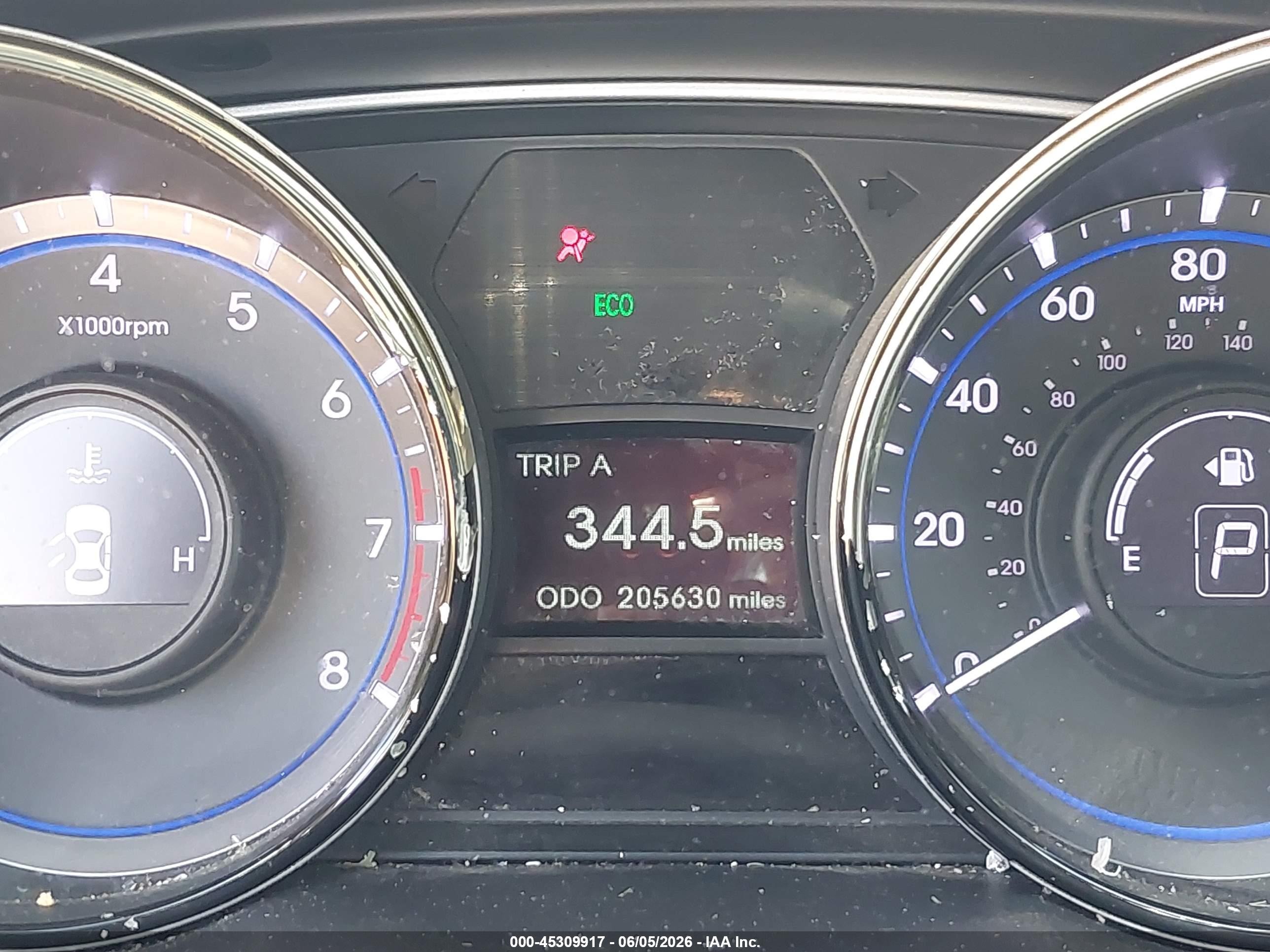2013 Hyundai Sonata Gls Синий vin: 5NPEB4AC2DH605601