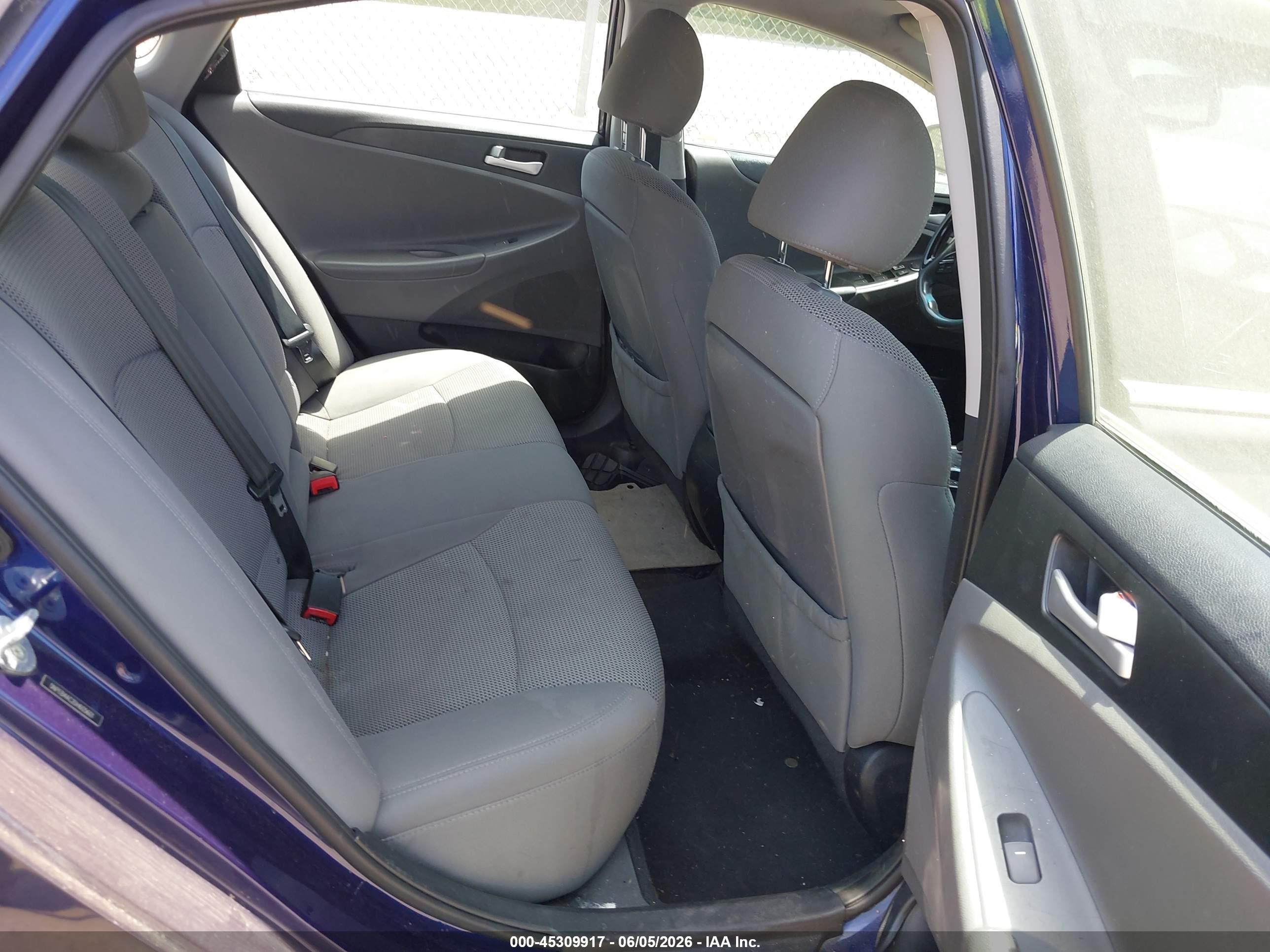 2013 Hyundai Sonata Gls Синий vin: 5NPEB4AC2DH605601