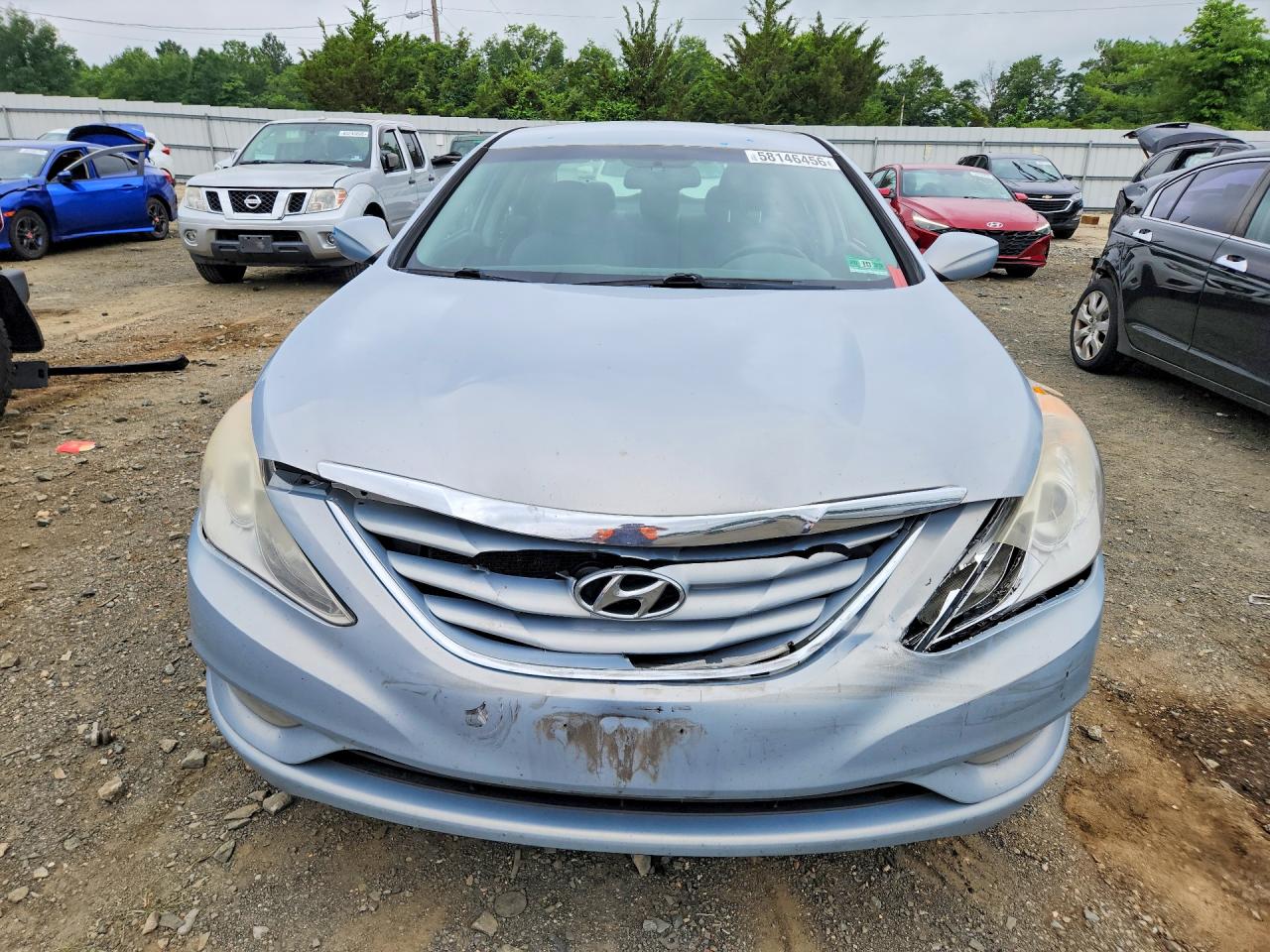 2013 Hyundai Sonata Gls Blue vin: 5NPEB4AC2DH610720