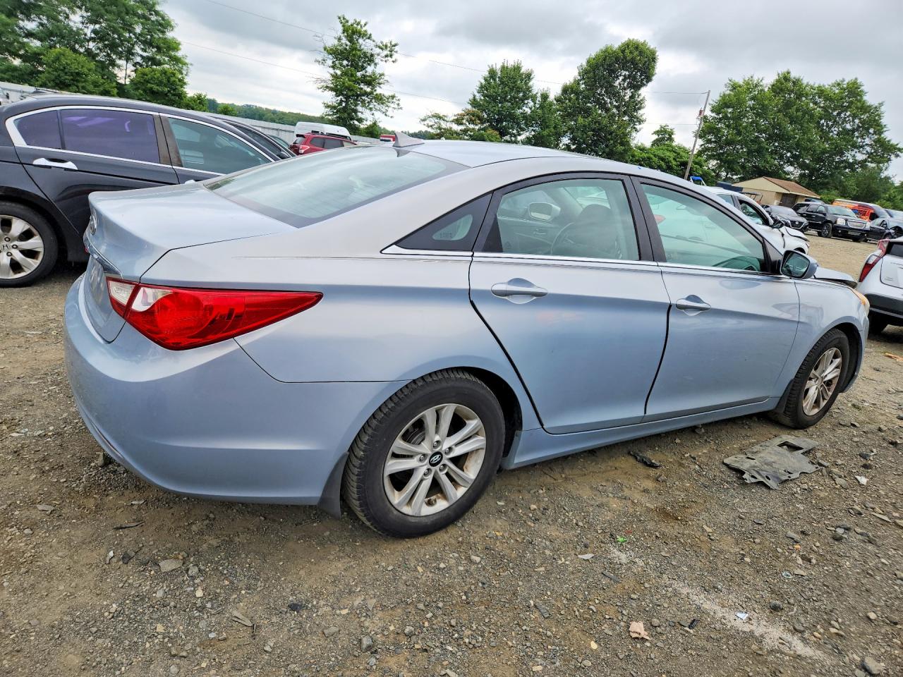 2013 Hyundai Sonata Gls Blue vin: 5NPEB4AC2DH610720