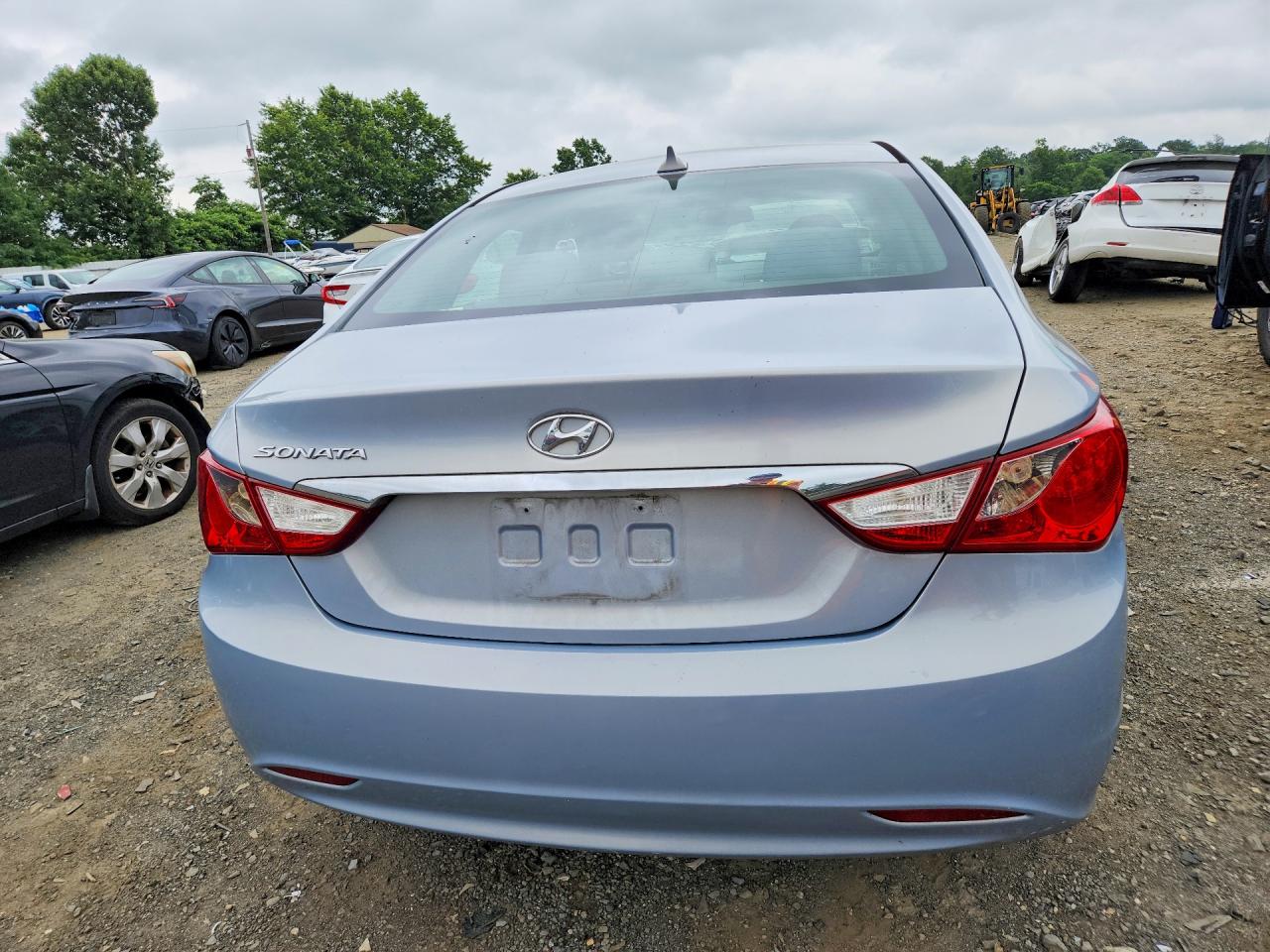 2013 Hyundai Sonata Gls Blue vin: 5NPEB4AC2DH610720