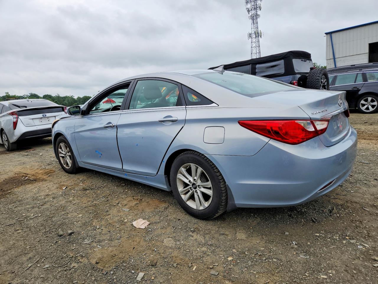2013 Hyundai Sonata Gls Blue vin: 5NPEB4AC2DH610720