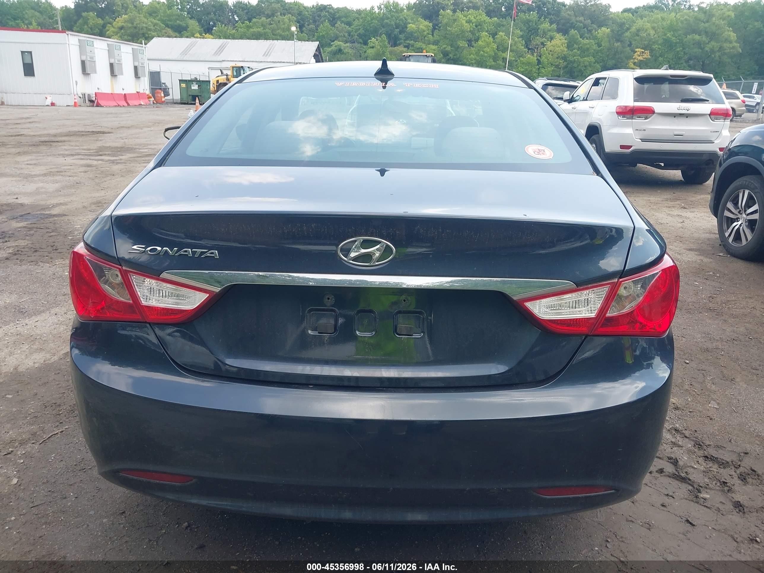 2013 Hyundai Sonata Gls Dark Blue vin: 5NPEB4AC2DH625136