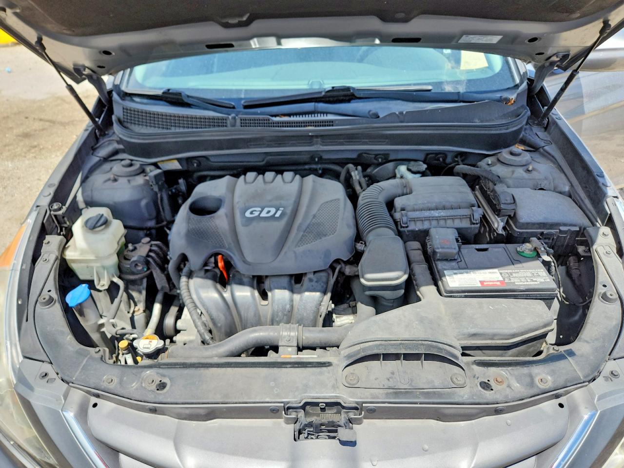 2013 Hyundai Sonata Gls Gray vin: 5NPEB4AC2DH633799