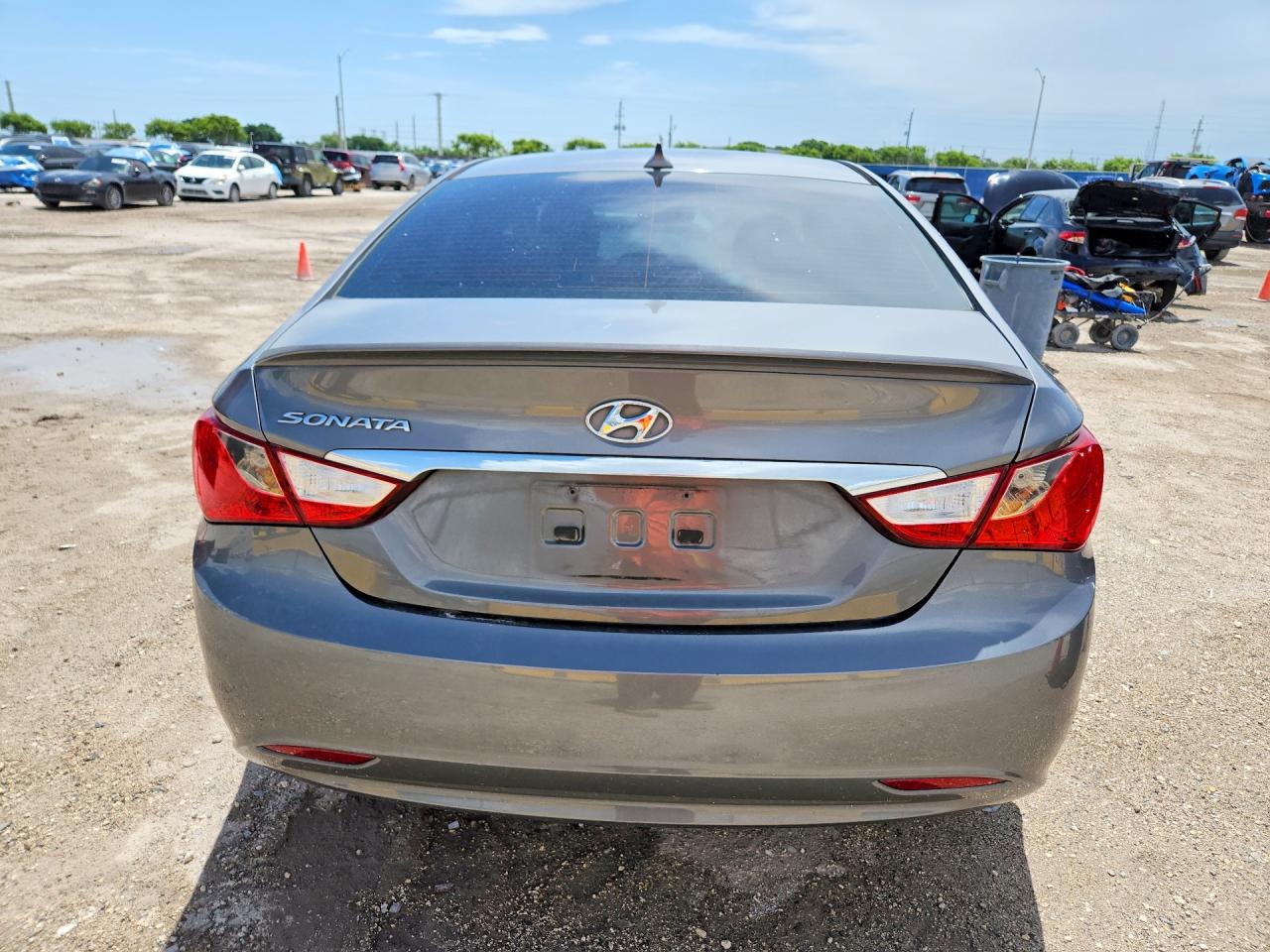 2013 Hyundai Sonata Gls Gray vin: 5NPEB4AC2DH633799