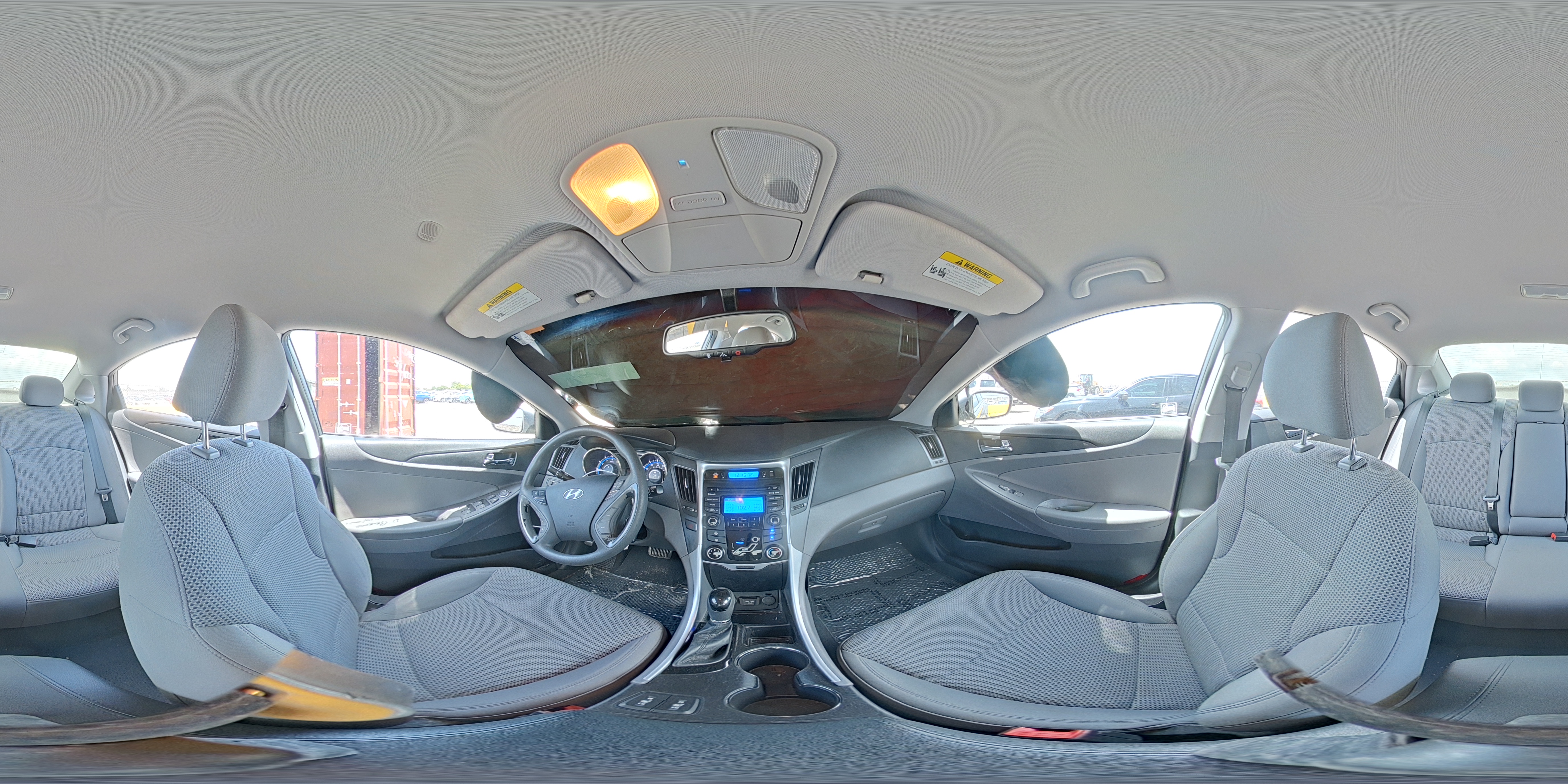 2013 Hyundai Sonata Gls Gray vin: 5NPEB4AC2DH633799