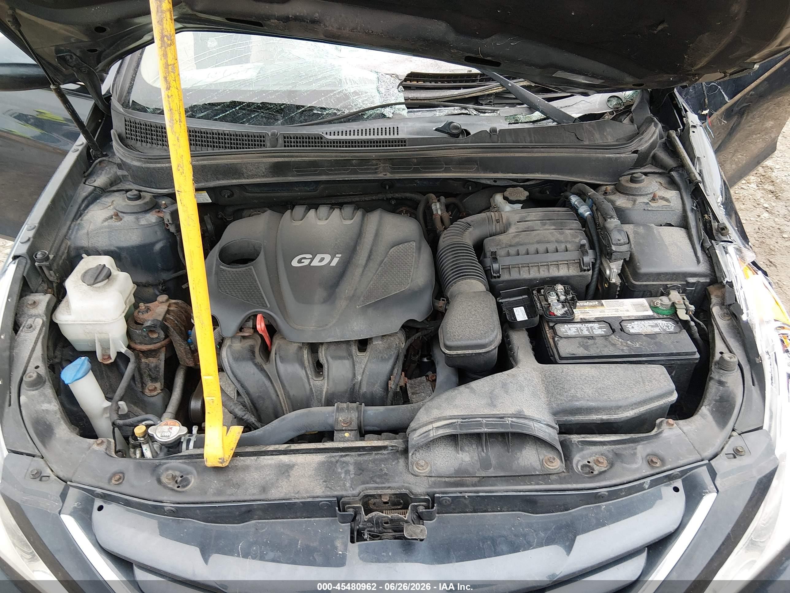 2013 Hyundai Sonata Gls Black vin: 5NPEB4AC2DH637352