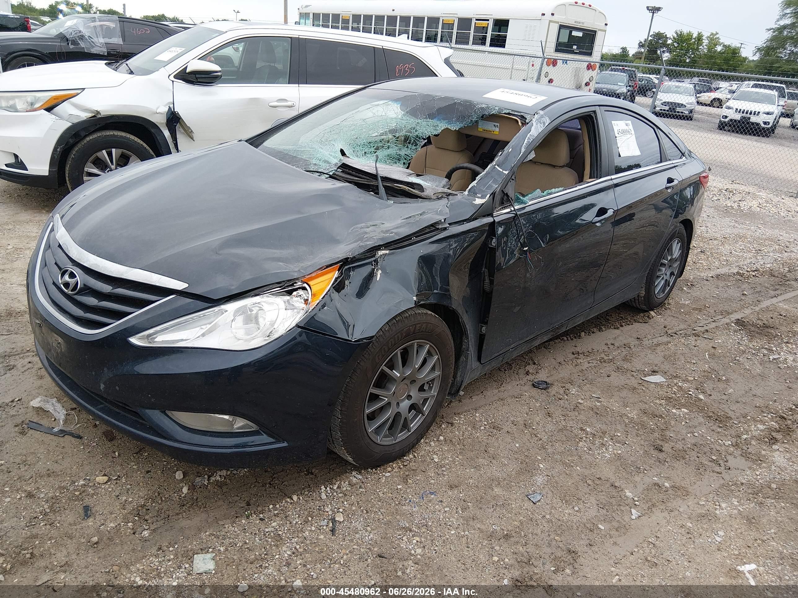 2013 Hyundai Sonata Gls Black vin: 5NPEB4AC2DH637352