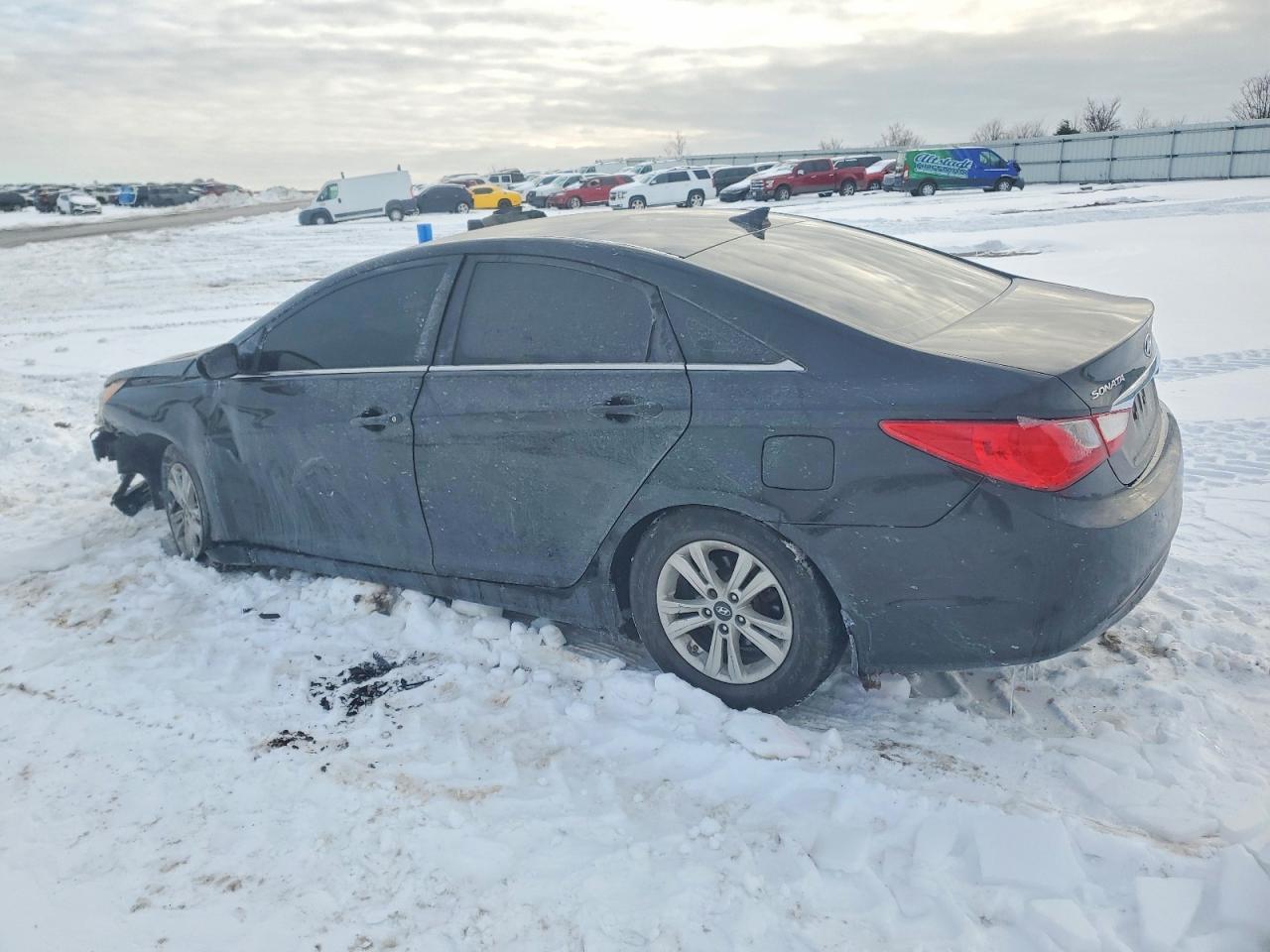 2013 Hyundai Sonata Gls Black vin: 5NPEB4AC2DH639828