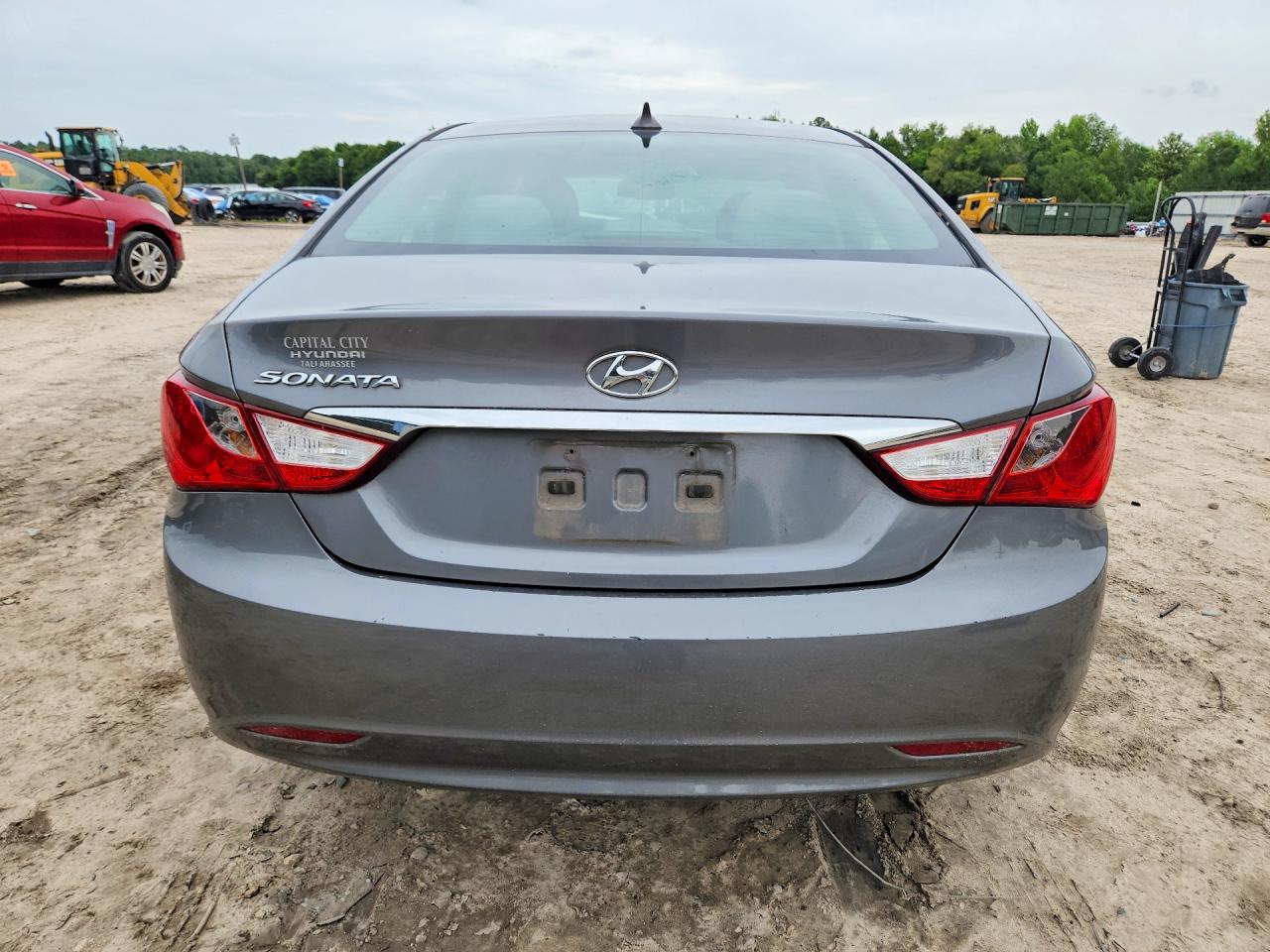 2013 Hyundai Sonata Gls Gray vin: 5NPEB4AC2DH640199