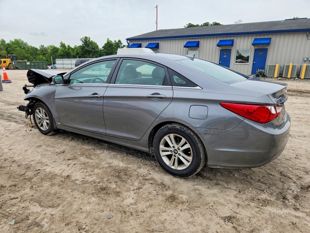 2013 Hyundai Sonata Gls Gray vin: 5NPEB4AC2DH640199