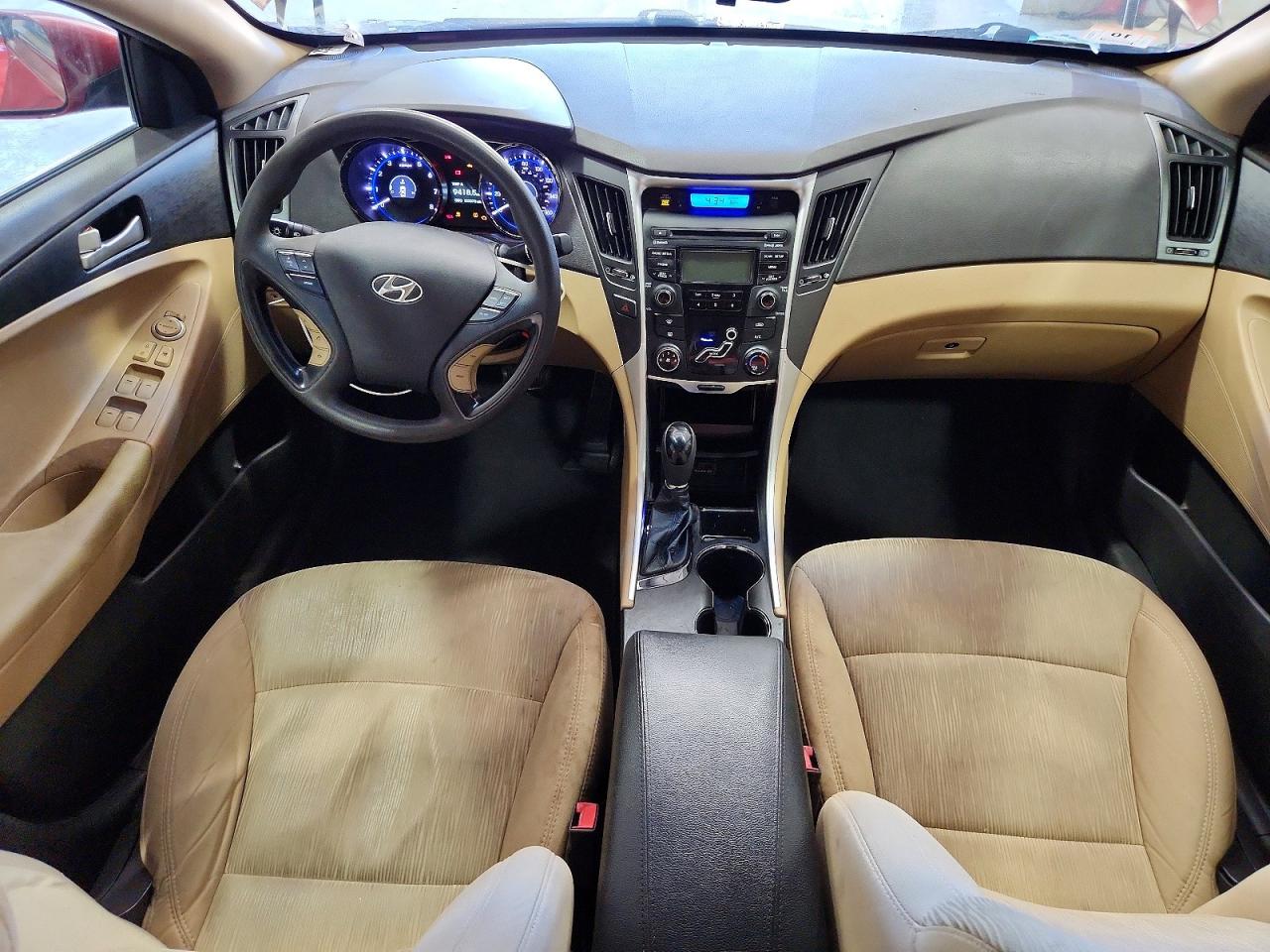 2013 Hyundai Sonata Gls Красный vin: 5NPEB4AC2DH640929