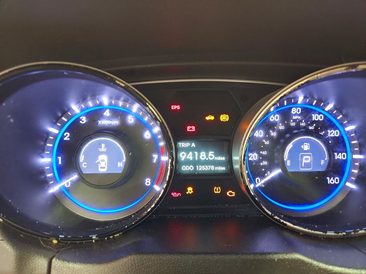 2013 Hyundai Sonata Gls Красный vin: 5NPEB4AC2DH640929