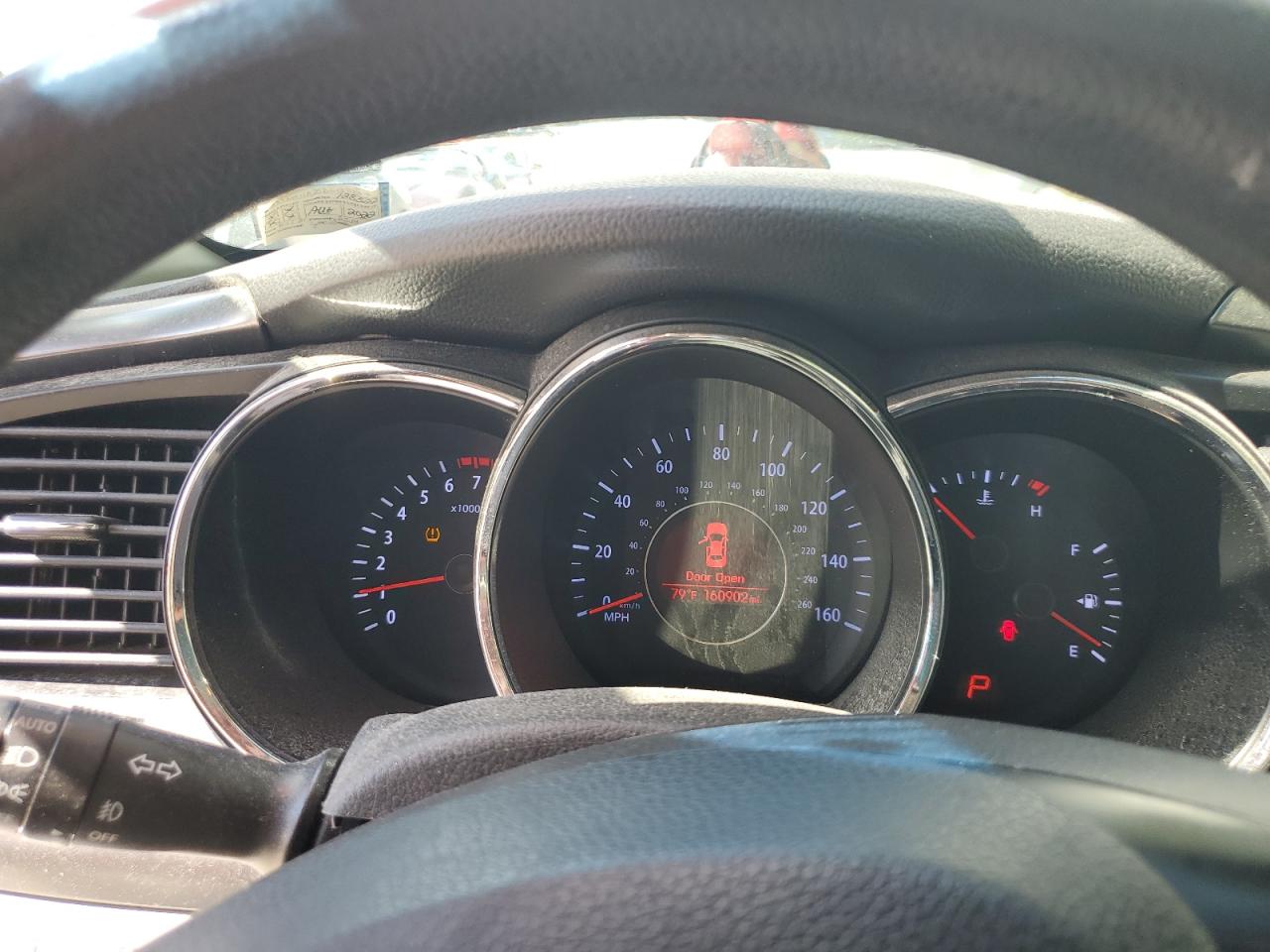 2013 Kia Optima Lx White vin: 5XXGM4A70DG123307