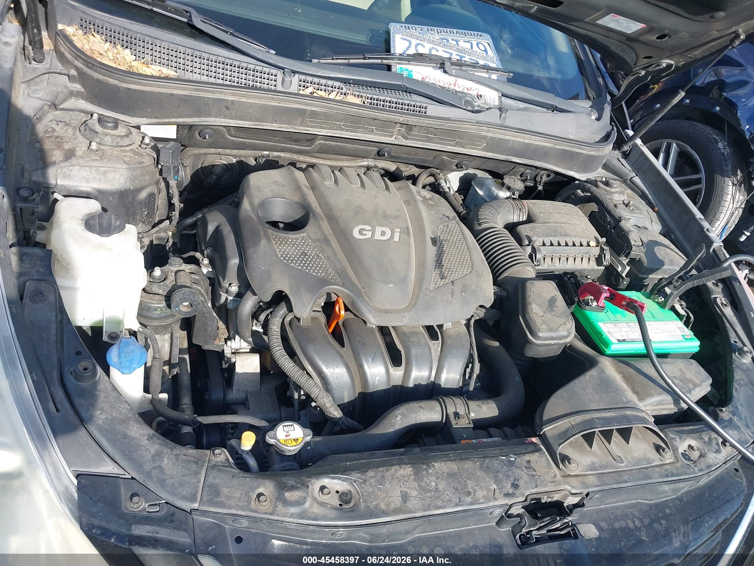 2013 Hyundai Sonata Gls Black vin: 5NPEB4AC2DH661568