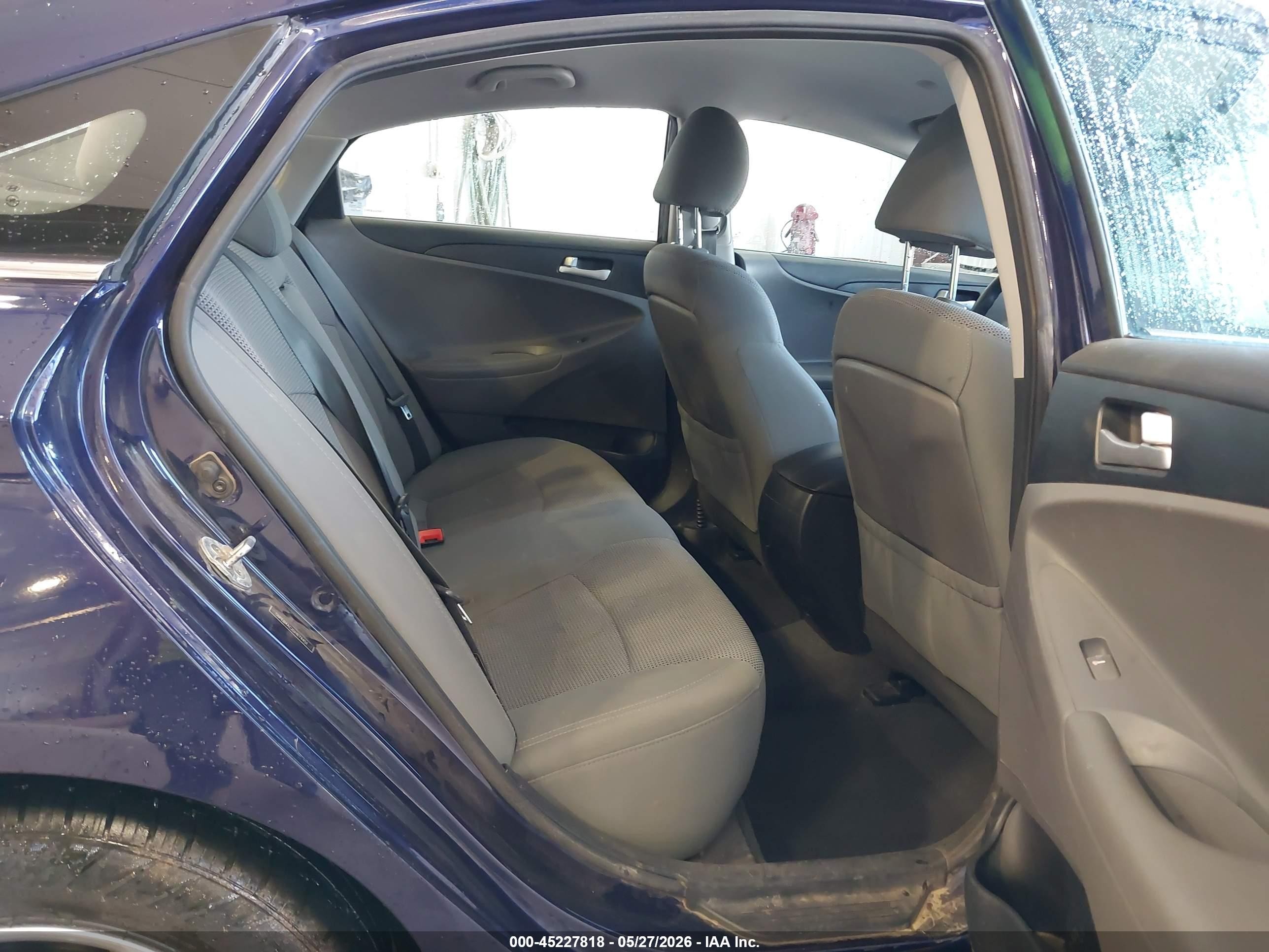 2013 Hyundai Sonata Gls Gray vin: 5NPEB4AC2DH674451