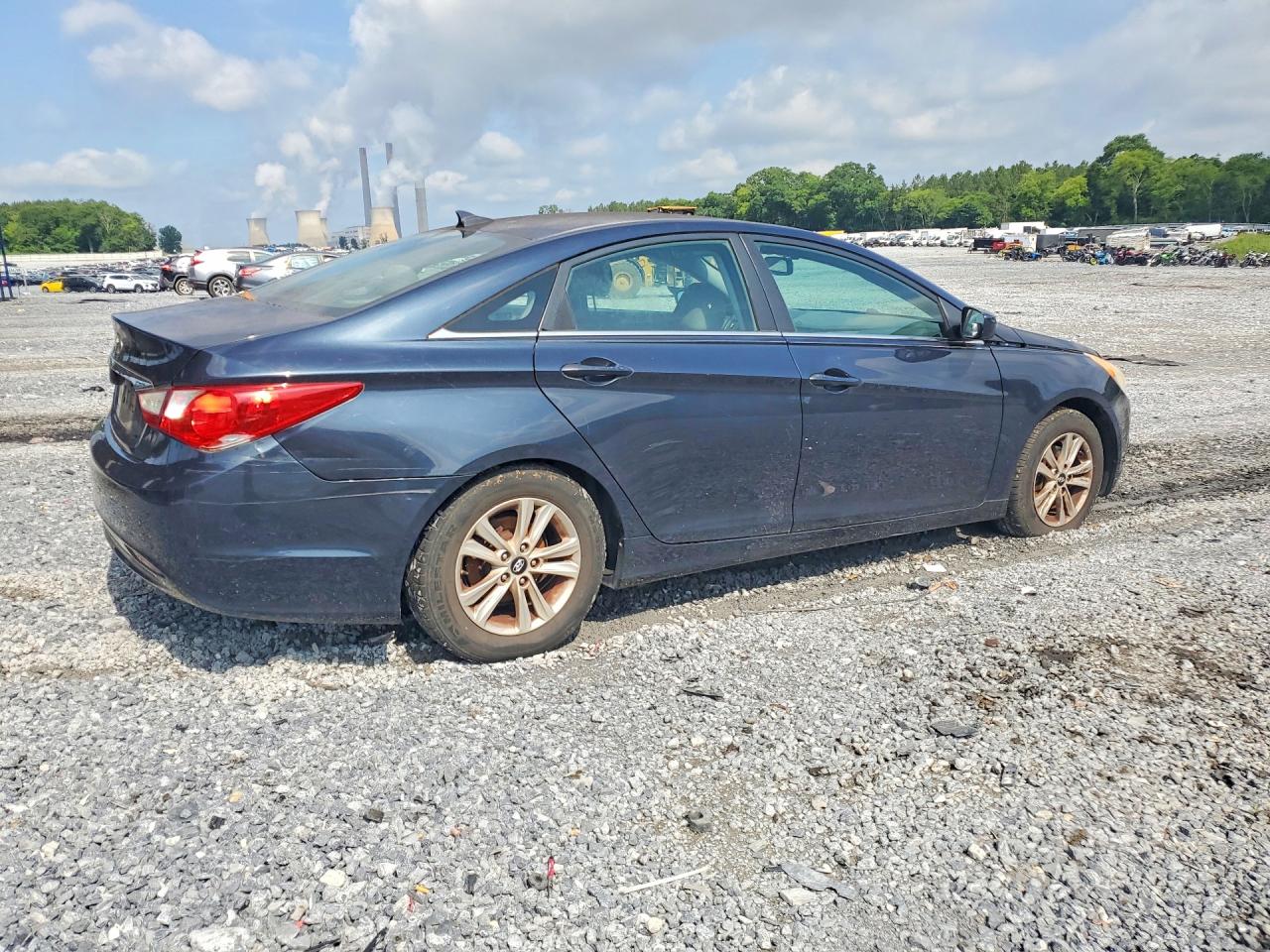 2013 Hyundai Sonata Gls Blue vin: 5NPEB4AC2DH678399
