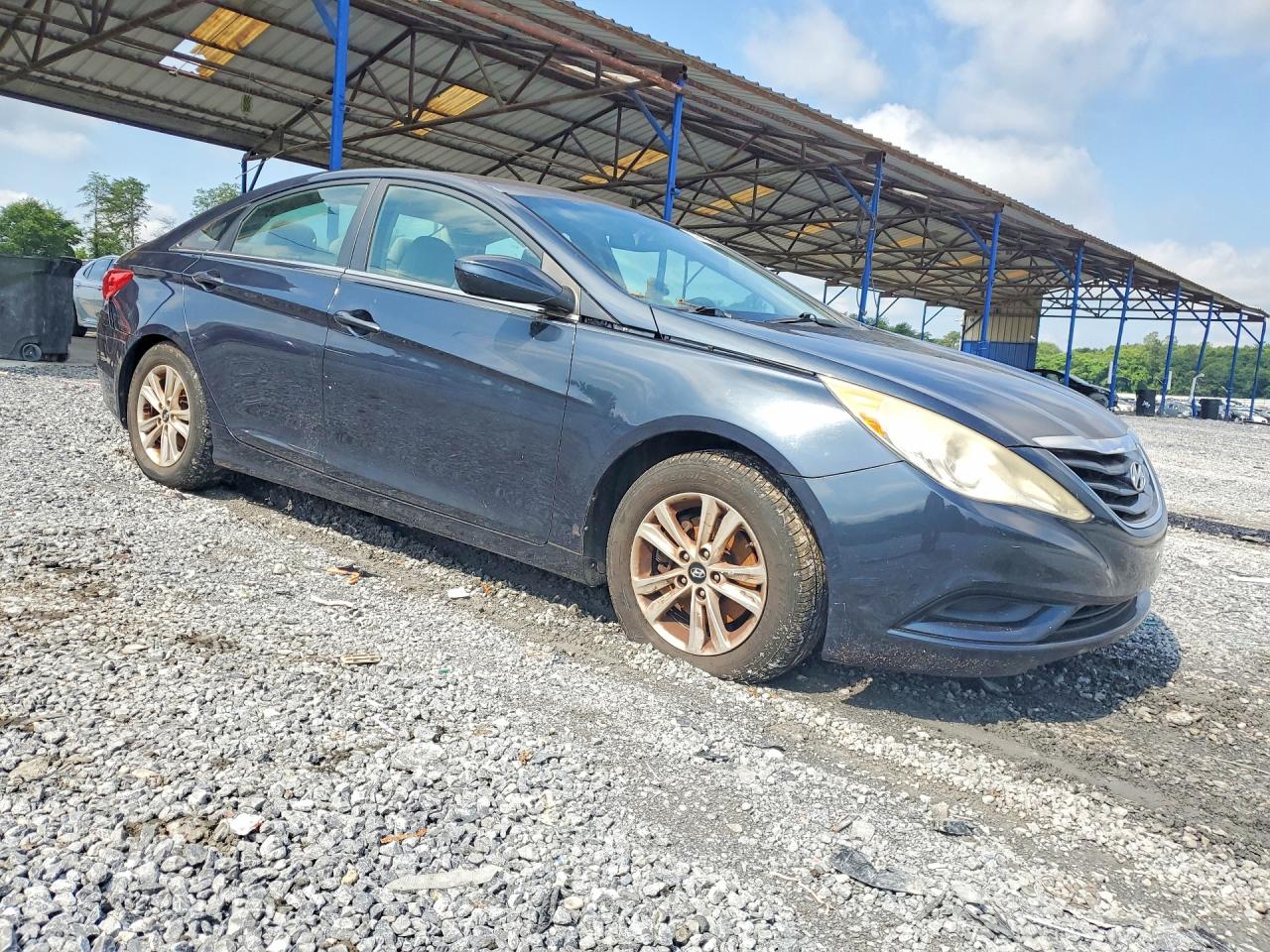 2013 Hyundai Sonata Gls Blue vin: 5NPEB4AC2DH678399