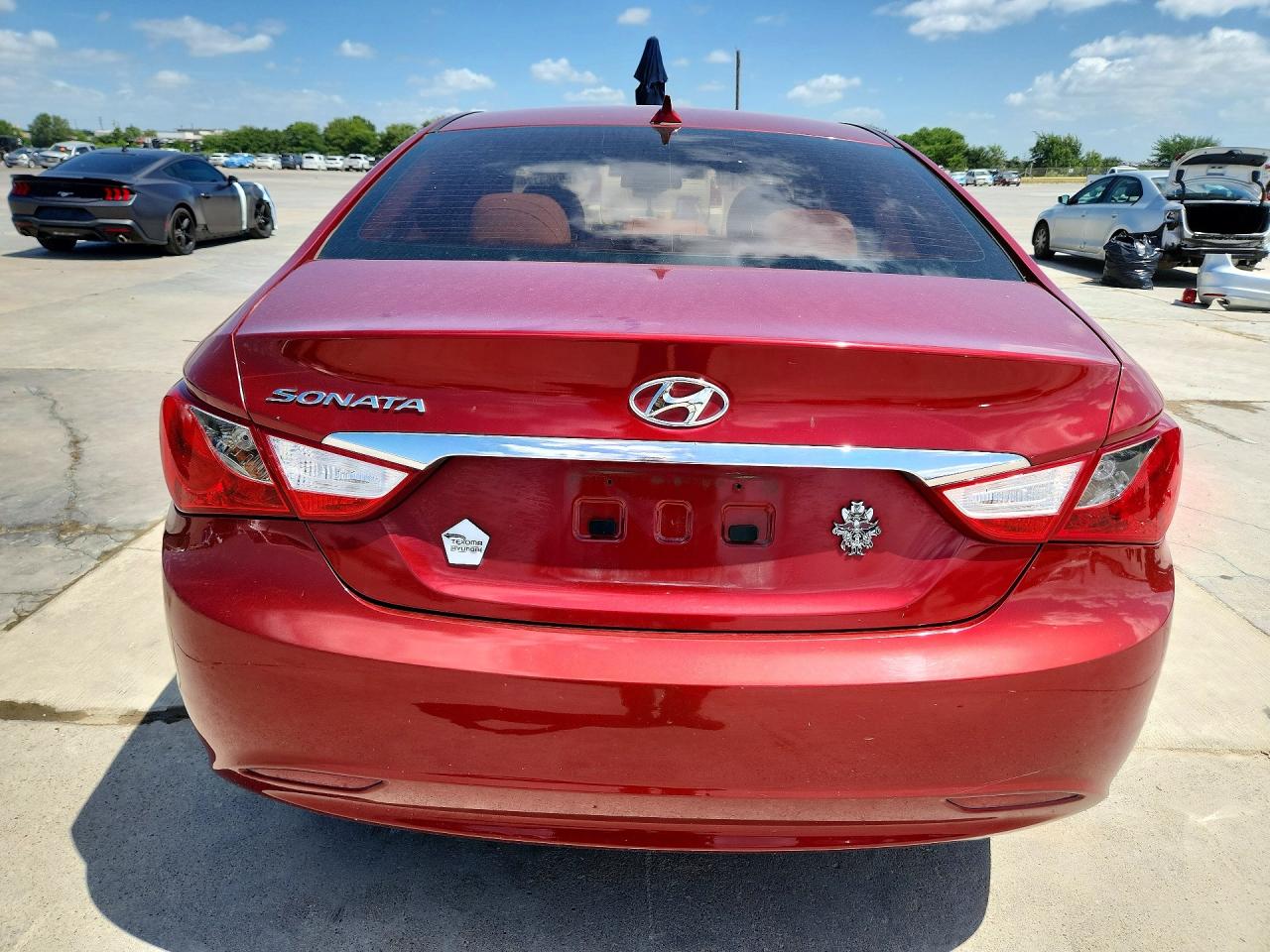 2013 Hyundai Sonata Gls Red vin: 5NPEB4AC2DH682470