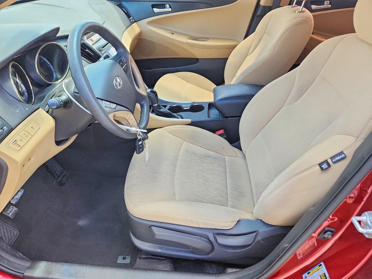 2013 Hyundai Sonata Gls Red vin: 5NPEB4AC2DH682470