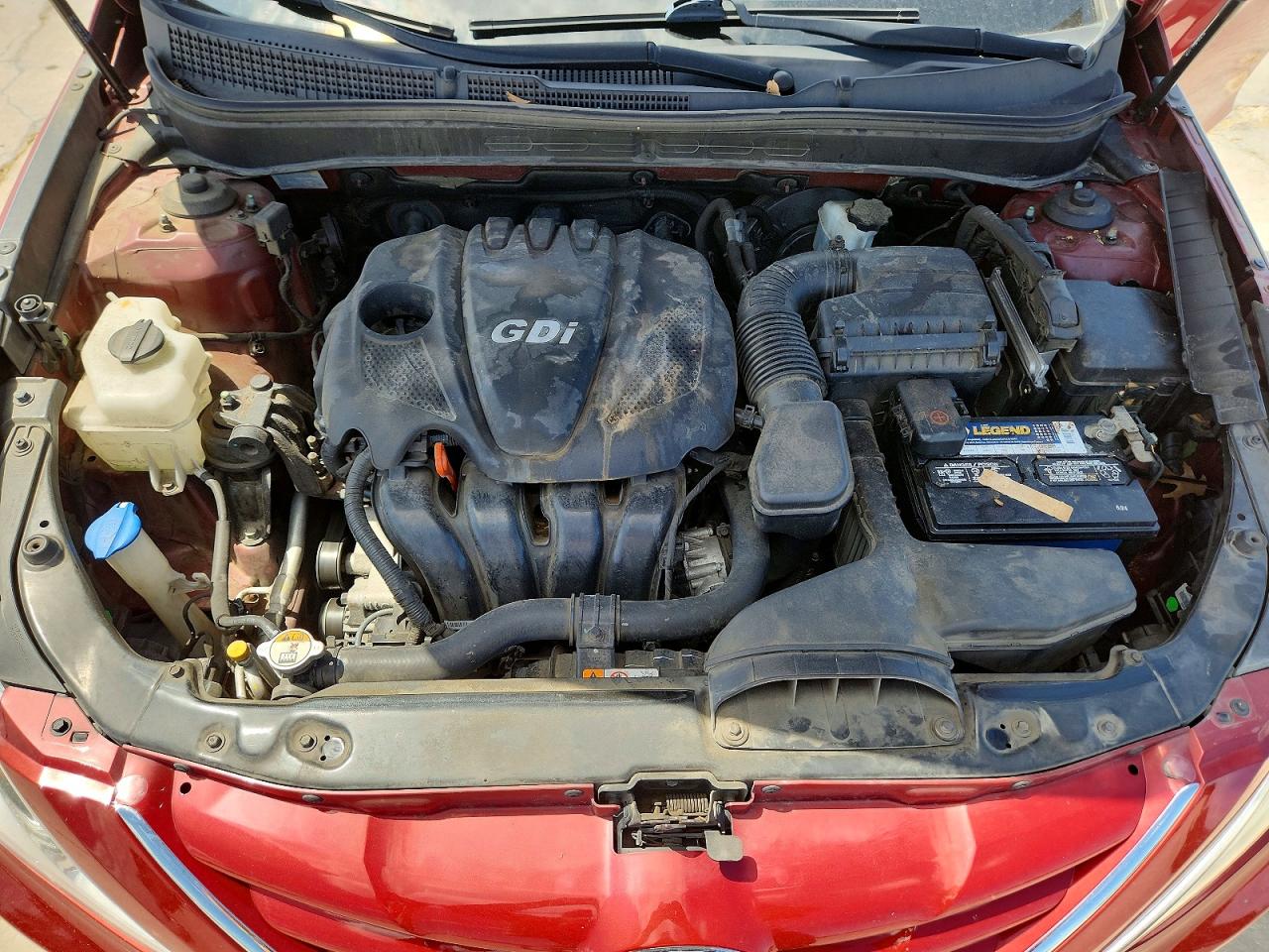 2013 Hyundai Sonata Gls Red vin: 5NPEB4AC2DH682470