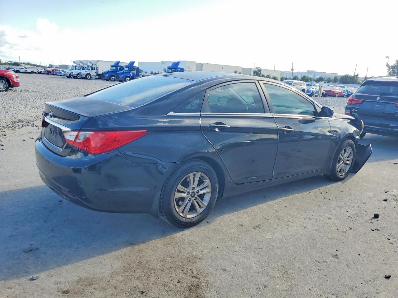 2013 Hyundai Sonata Gls Black vin: 5NPEB4AC2DH684882