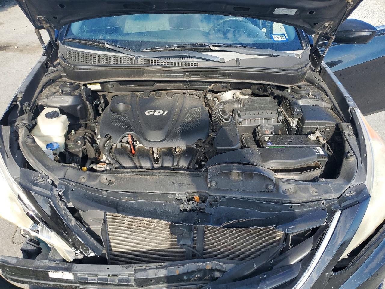 2013 Hyundai Sonata Gls Black vin: 5NPEB4AC2DH684882