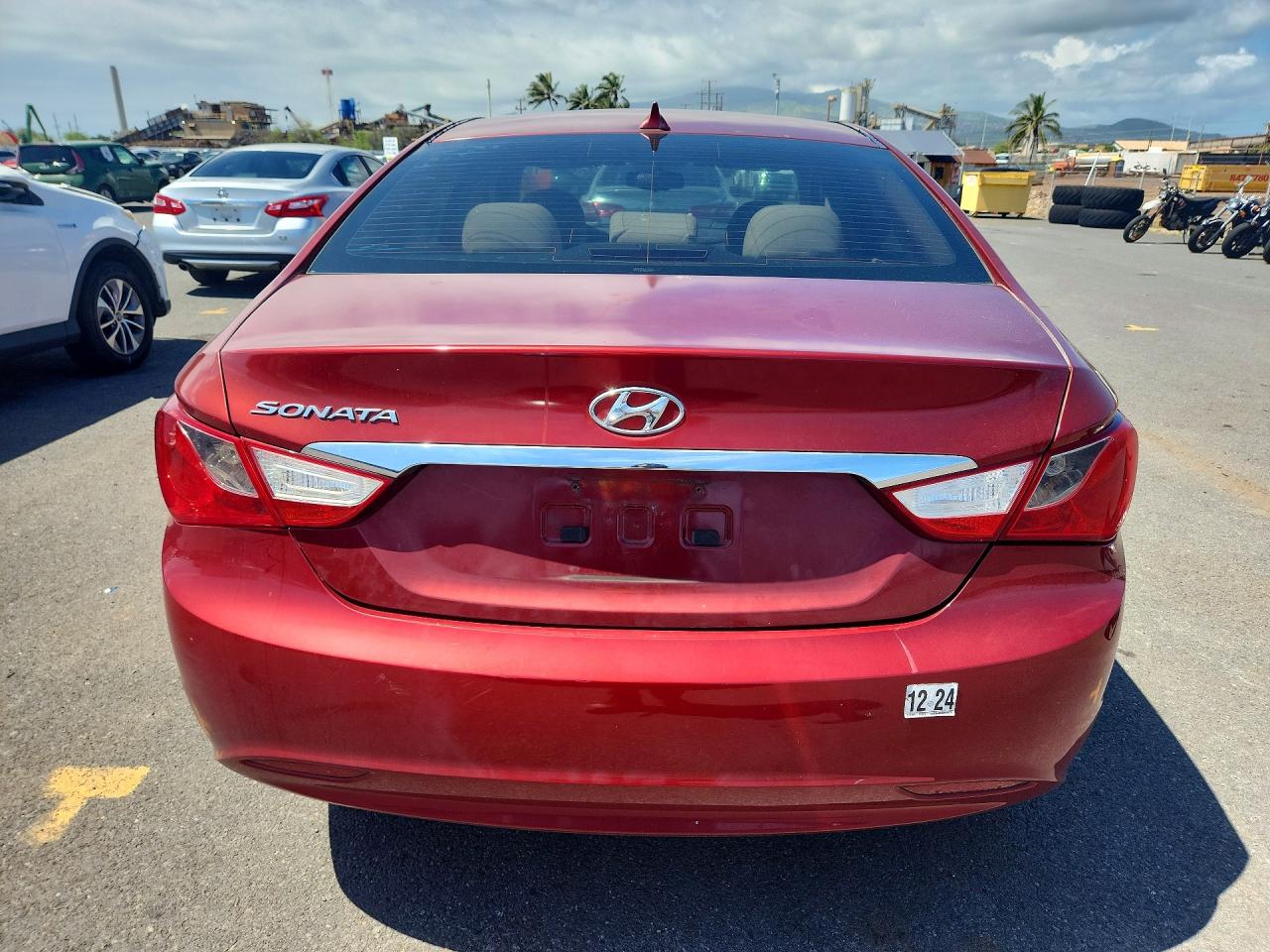 2013 Hyundai Sonata Gls Red vin: 5NPEB4AC2DH695235
