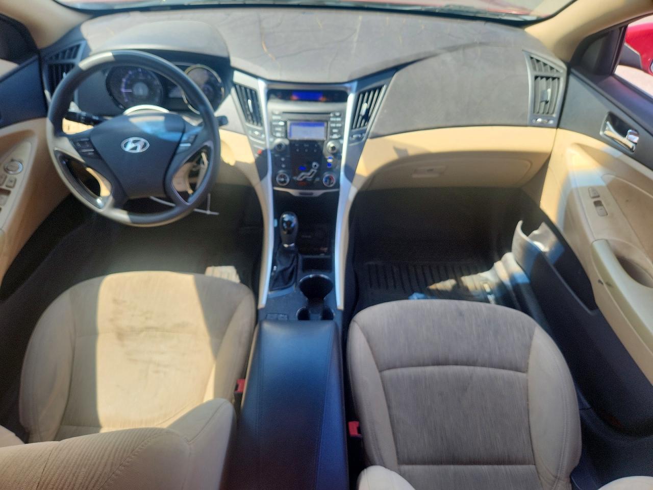2013 Hyundai Sonata Gls Red vin: 5NPEB4AC2DH695235