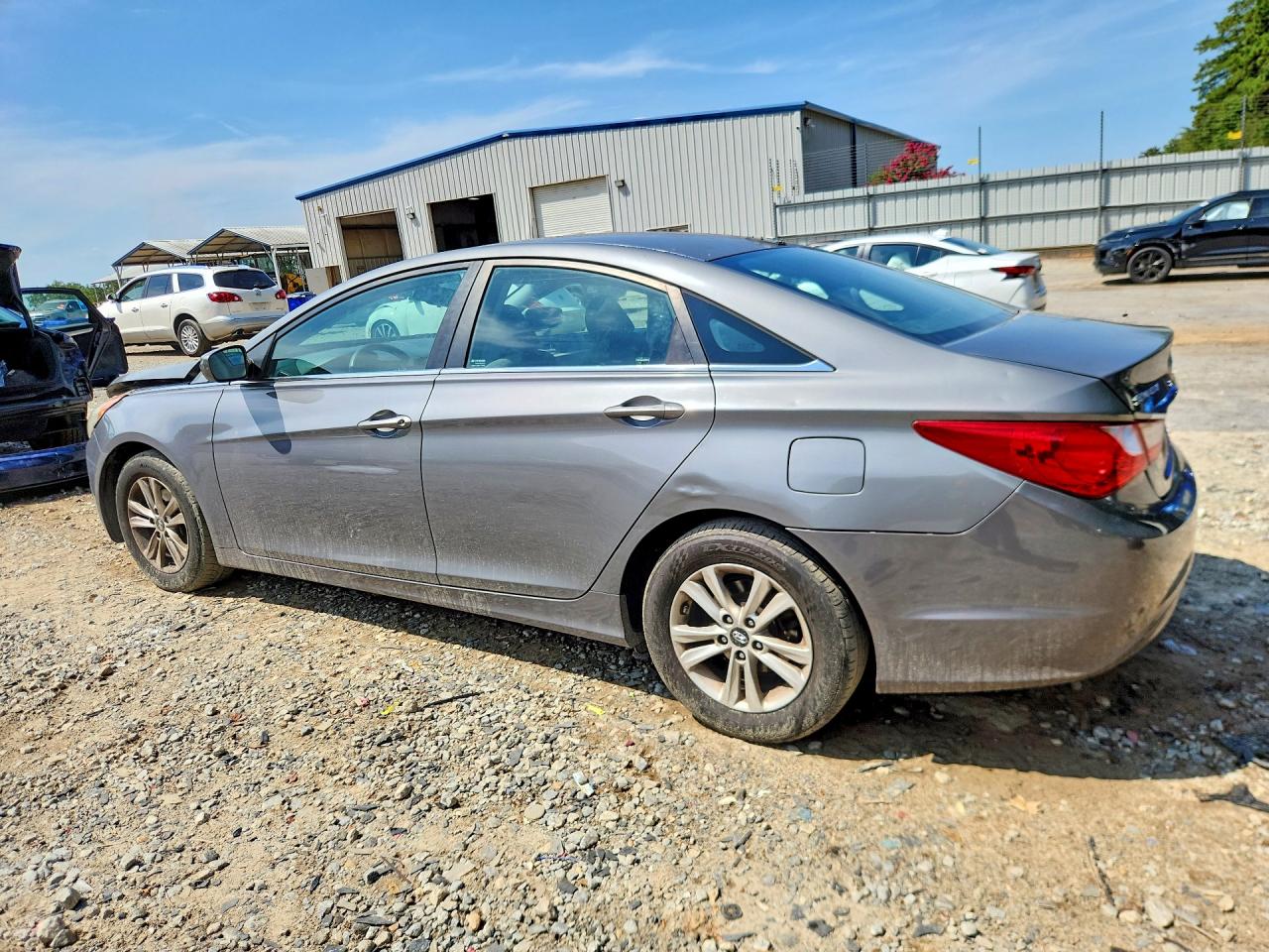 2013 Hyundai Sonata Gls Gray vin: 5NPEB4AC2DH702507